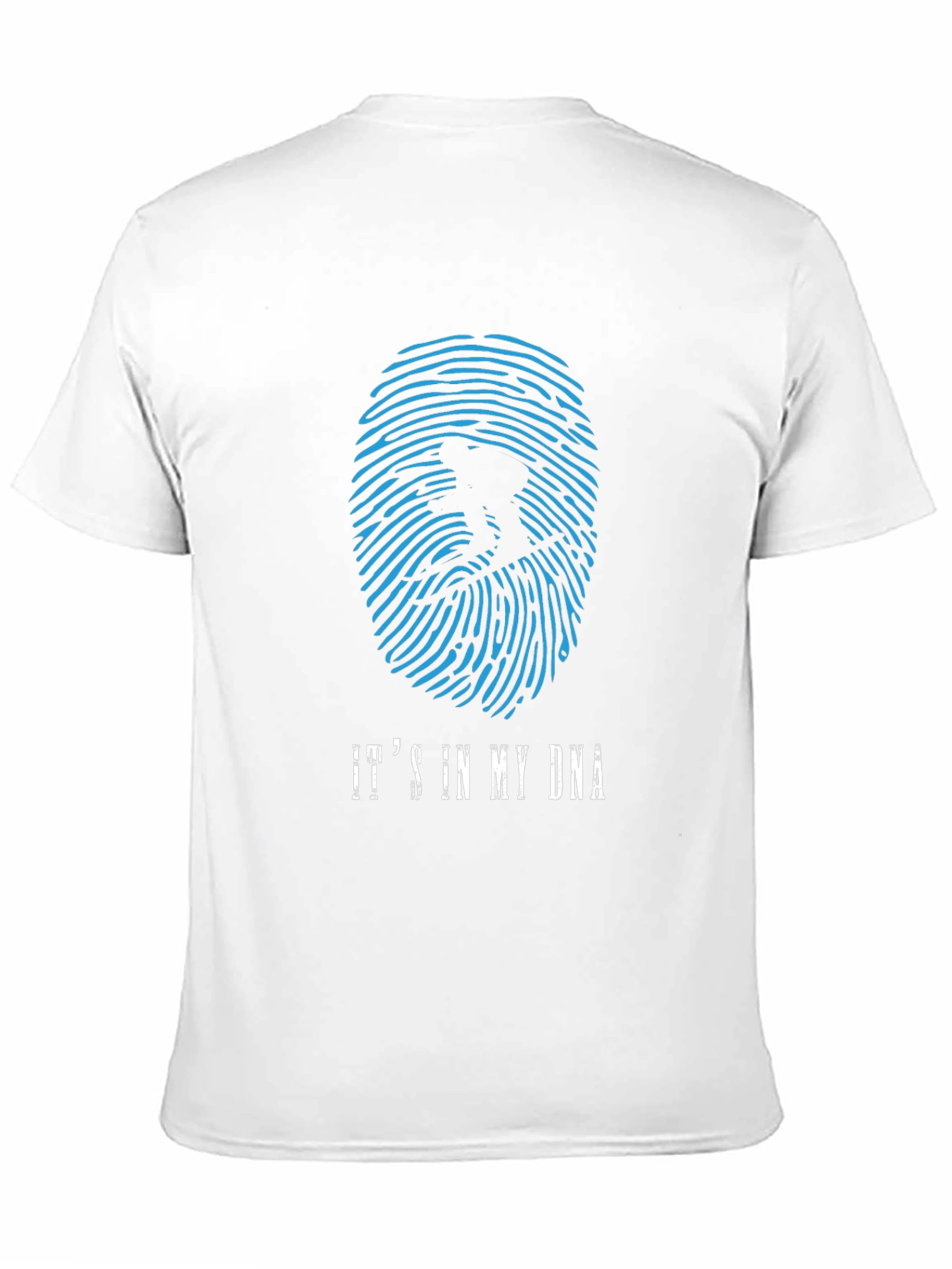 Black It's In My DNA Skiing T-Shirt - Black view 11