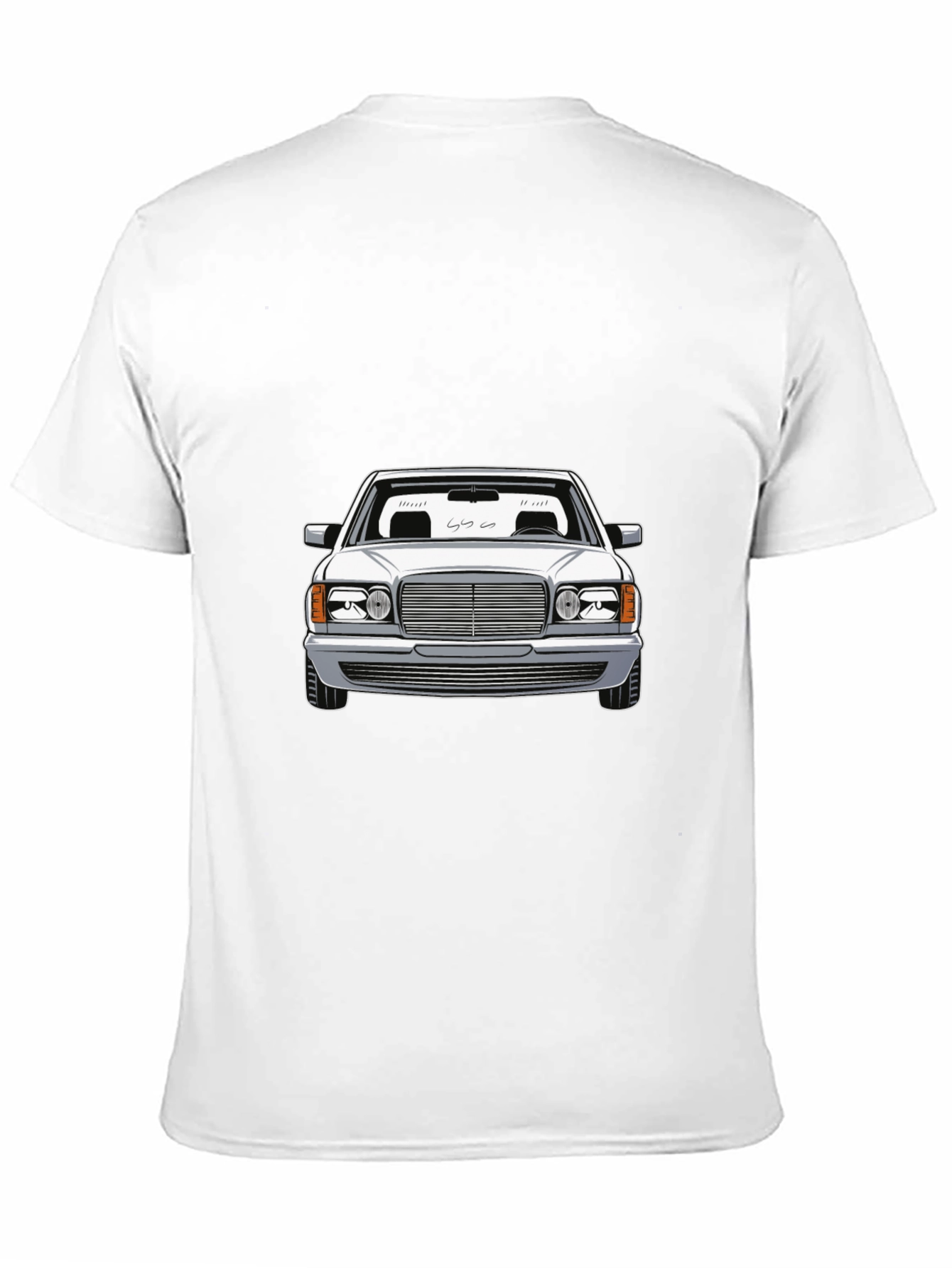 Black Classic Car Graphic Tee - Black Cotton Blend view 11
