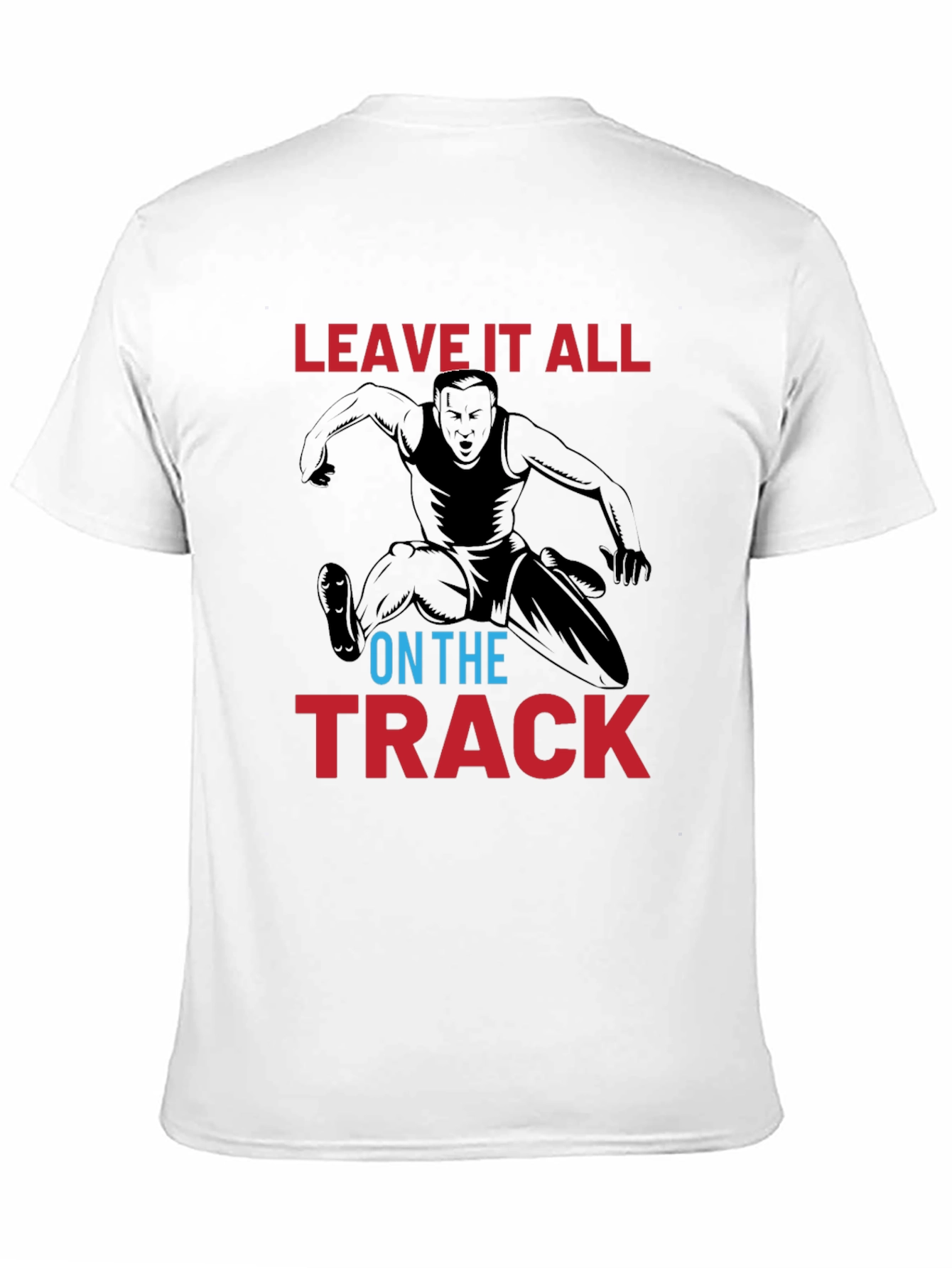 Leave it All on the Track Graphic Tee - 11