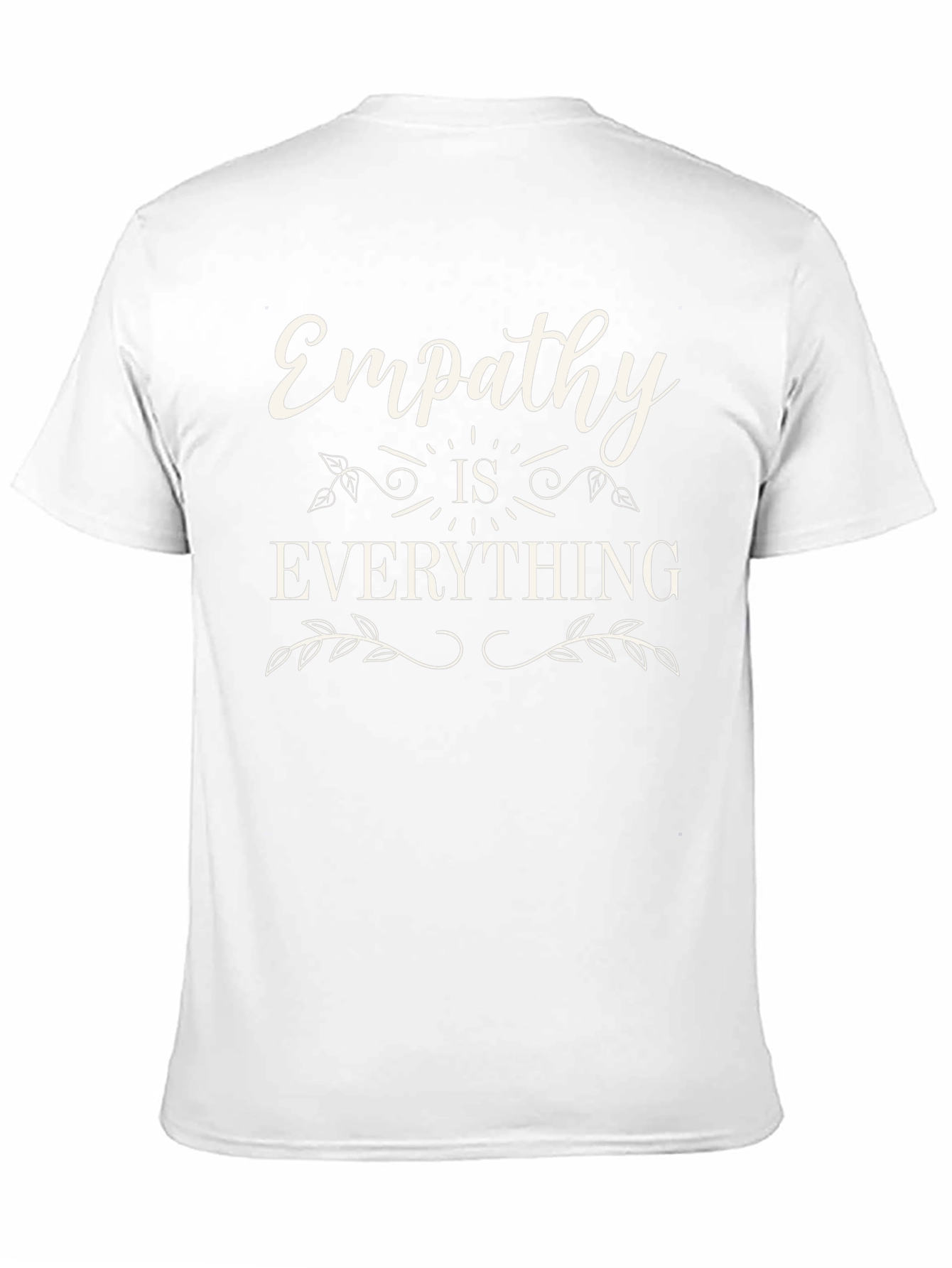 Black Empathy is Everything Black Graphic T-Shirt view 11