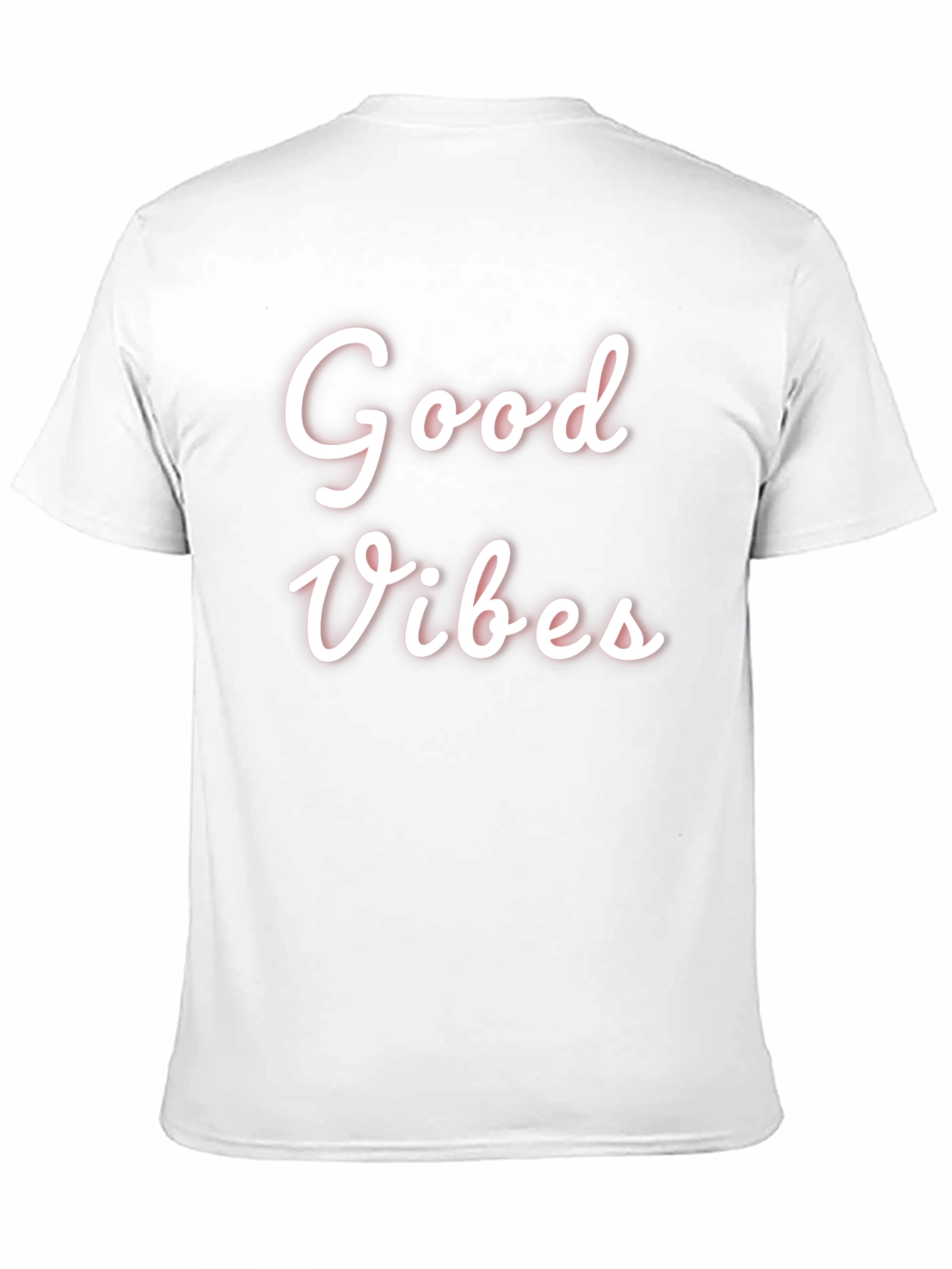 Black Good Vibes Black Graphic Tee Casual Wear view 11