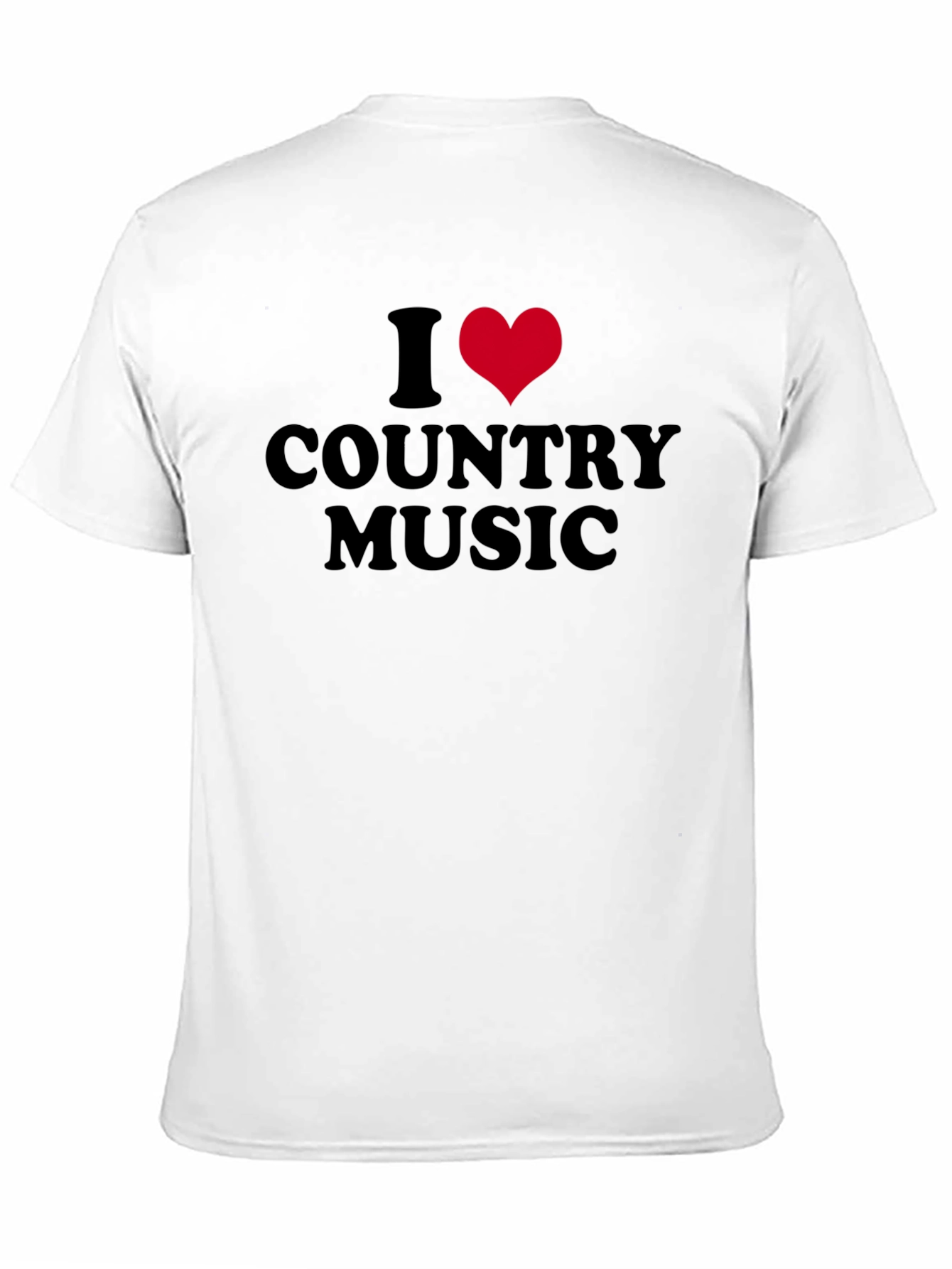 Black I Heart Country Music Black Tee view 11