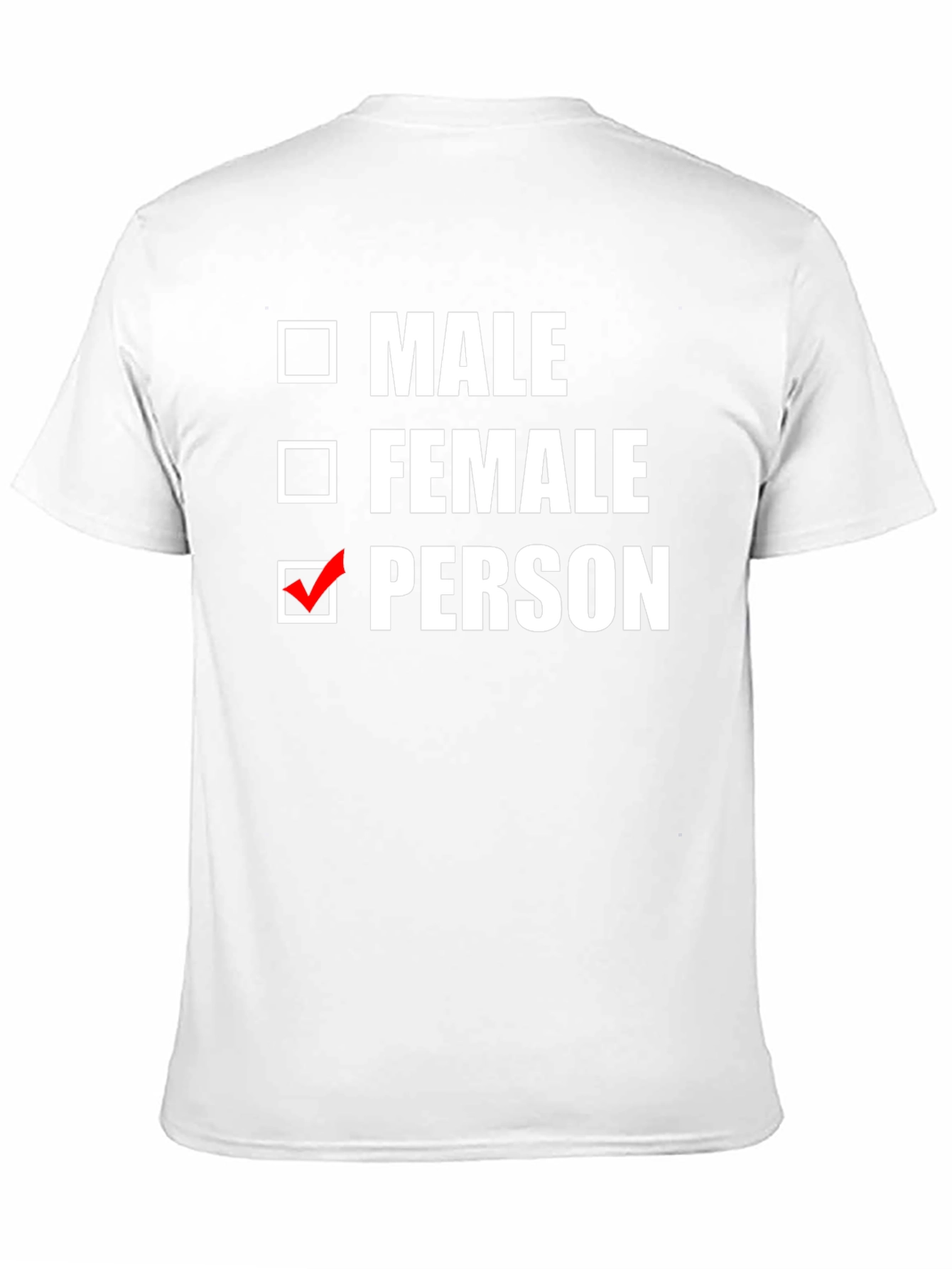 Black Person T-Shirt Gender Neutral view 11