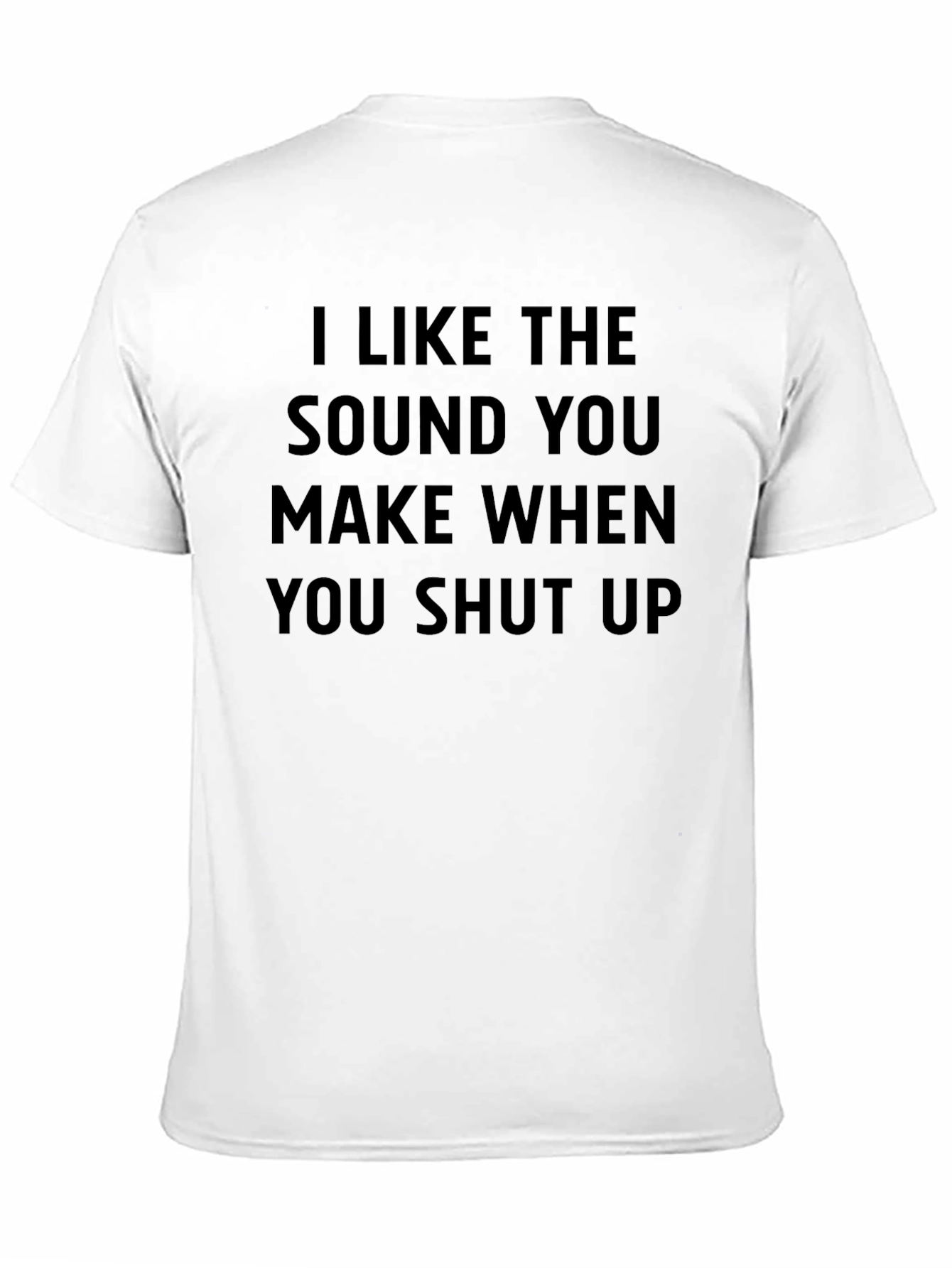 Black I Like The Sound T-Shirt view 11