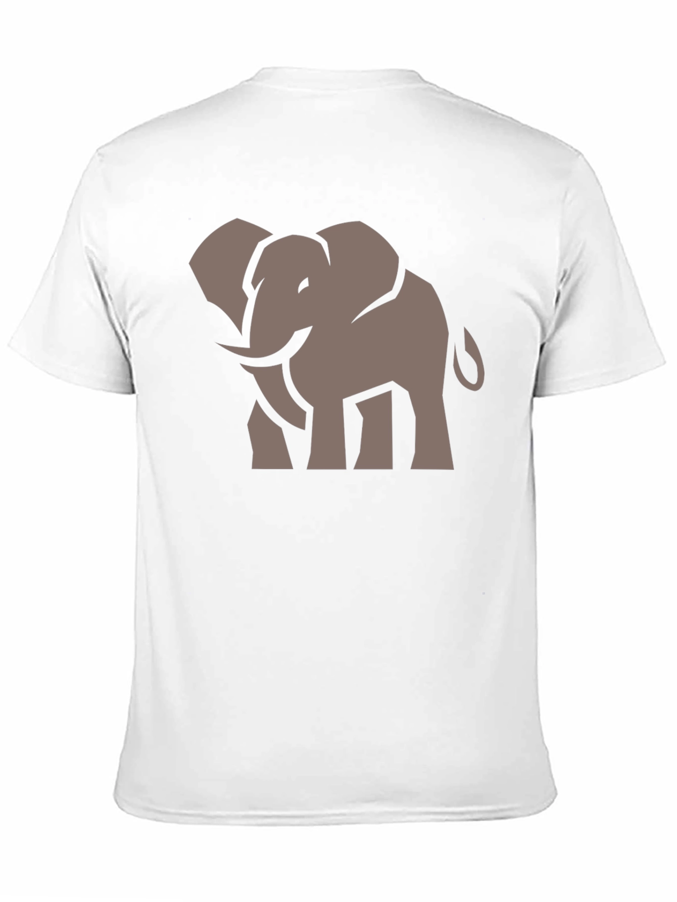 Black Elephant Graphic Tee - Stylish Men's Black T-Shirt view 11