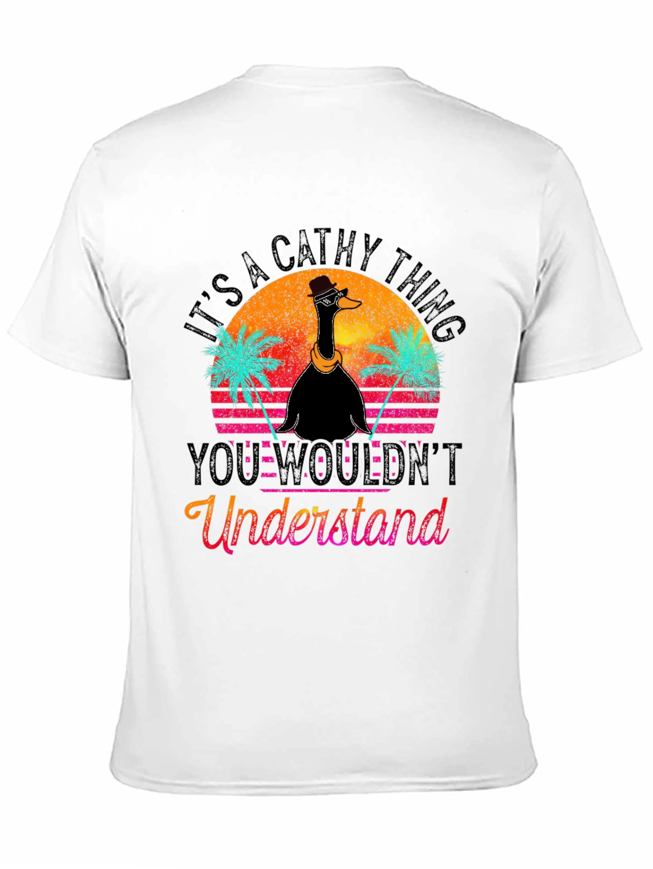 Black It's A Cathy Thing T-Shirt view 11