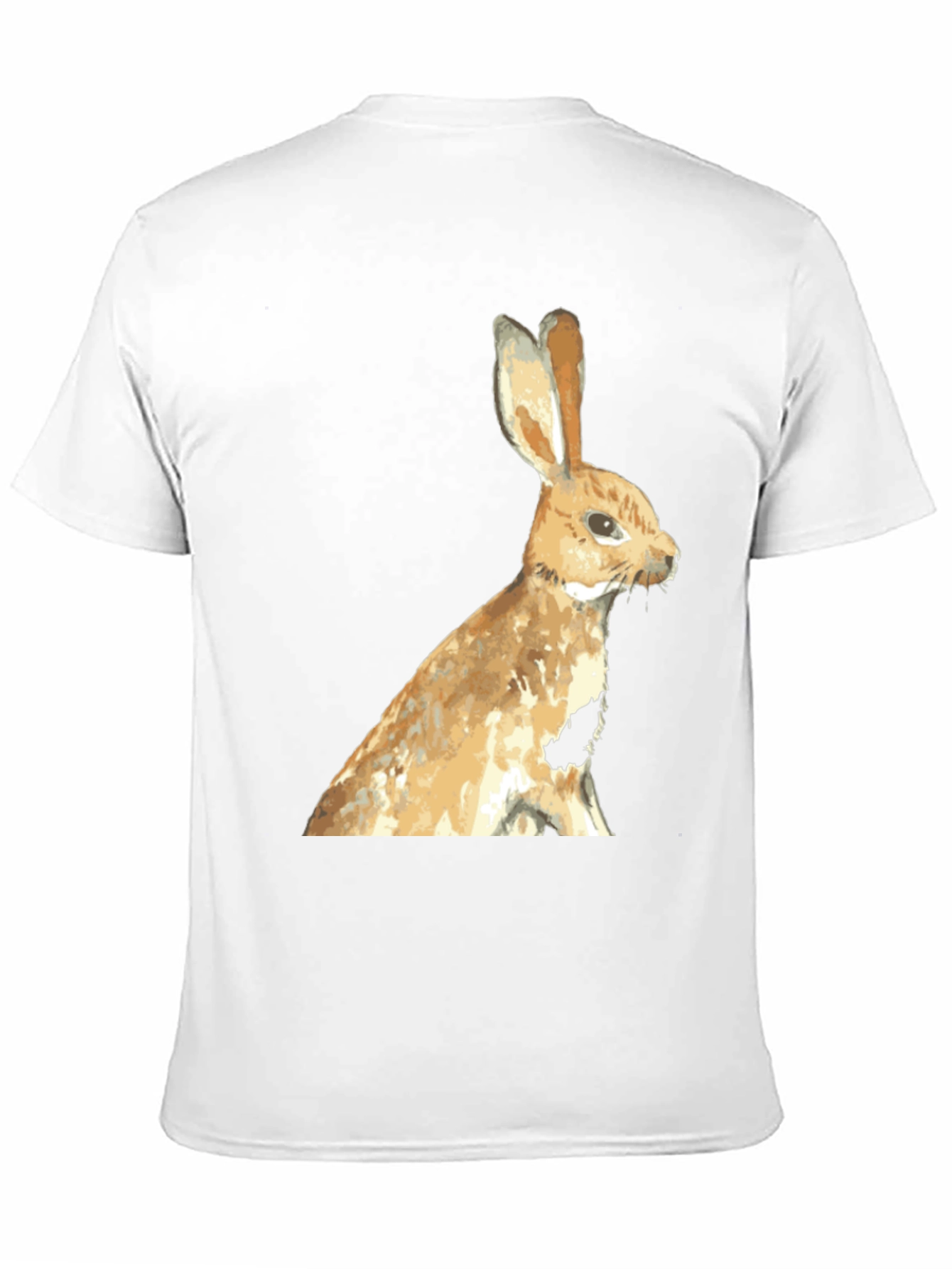 Black Rabbit Graphic Black T-Shirt view 11