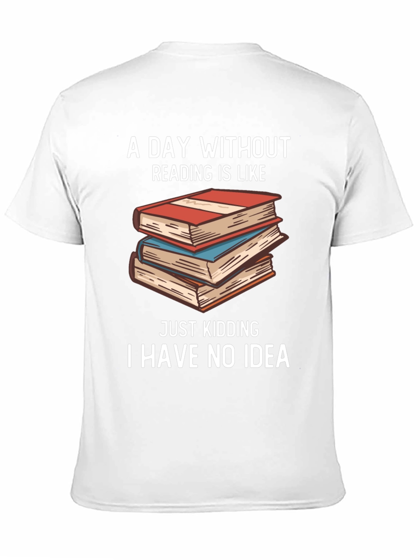 Black Funny Reading T-Shirt for Book Lovers view 11