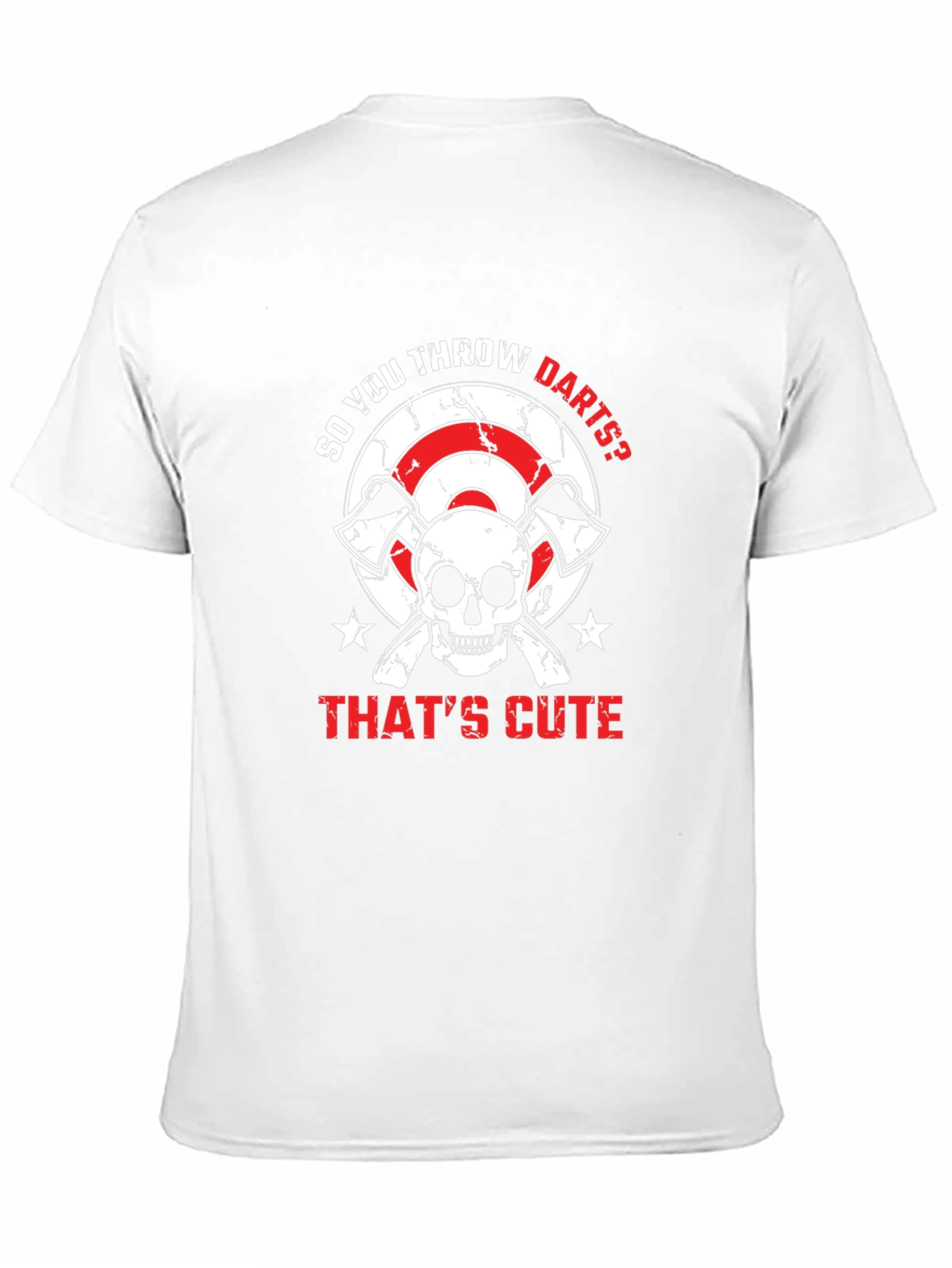 Black So You Throw Darts? T-Shirt view 11