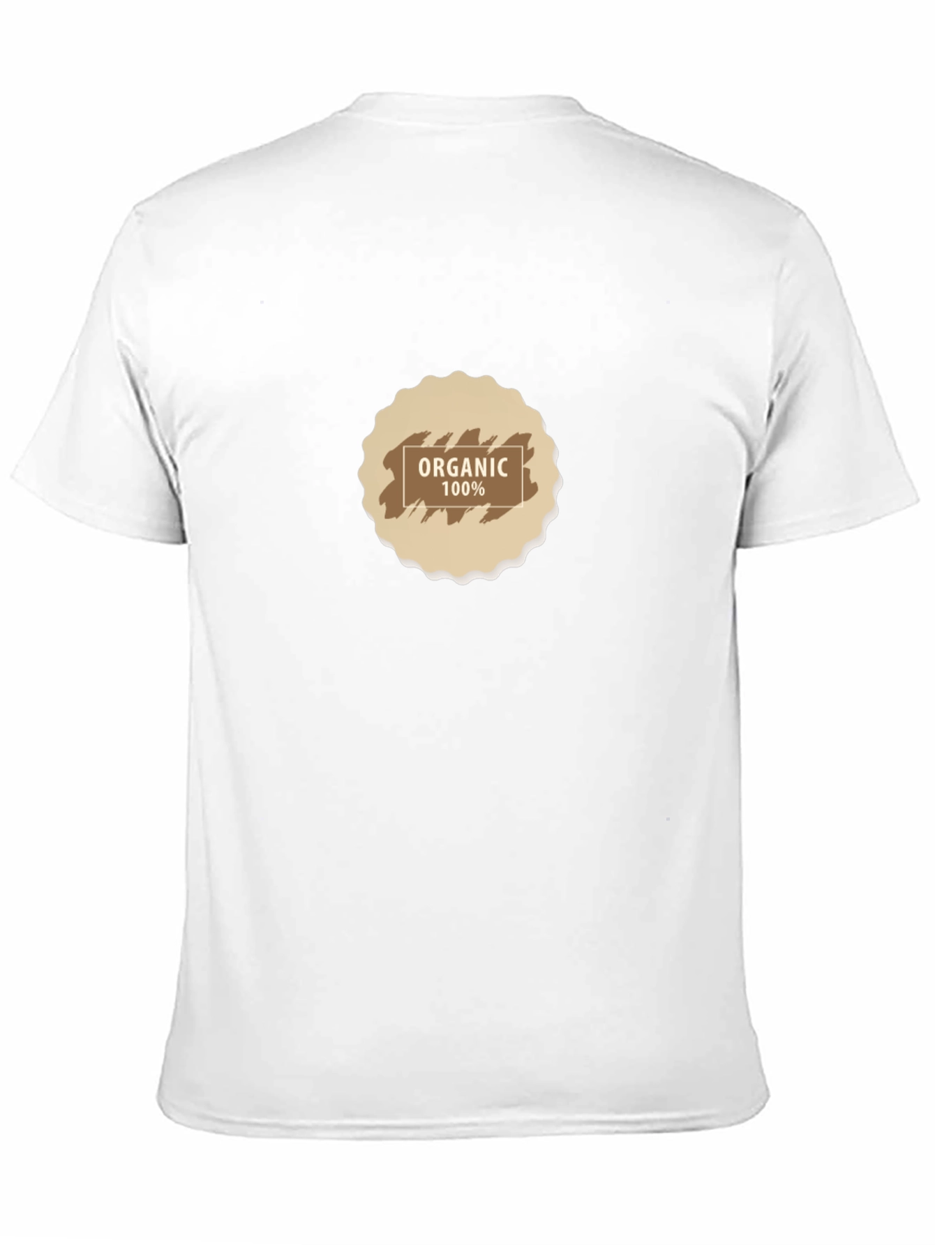 Black Organic Cotton Black Graphic T-Shirt view 11