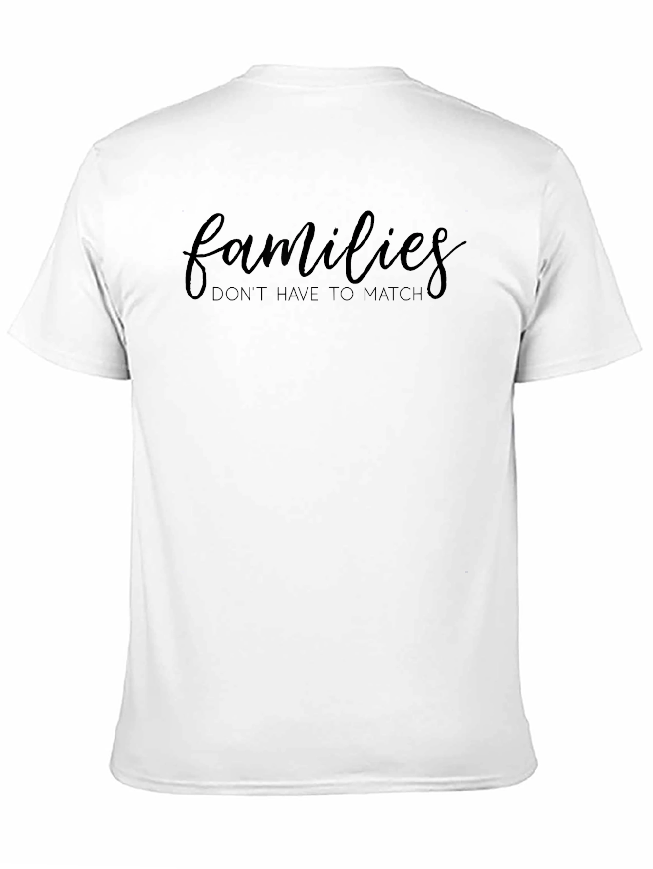 Black Families Don't Have to Match T-Shirt view 11