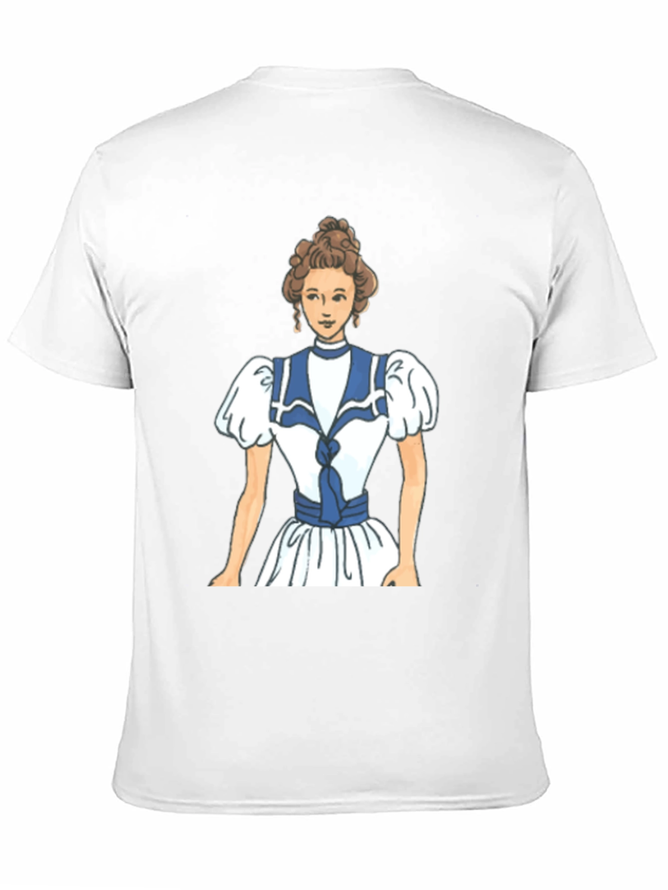 Black Vintage Lady Graphic T-Shirt - Retro Chic Tee view 11