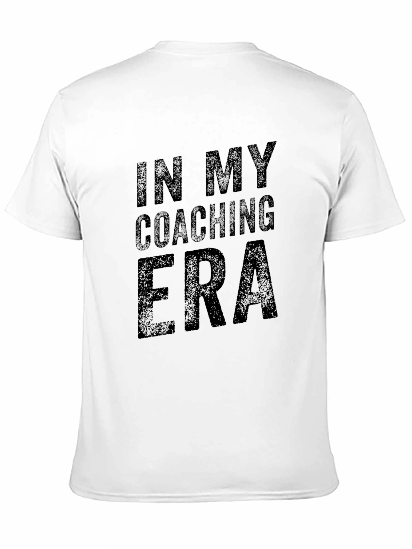 Black In My Coaching Era Black T-Shirt view 11