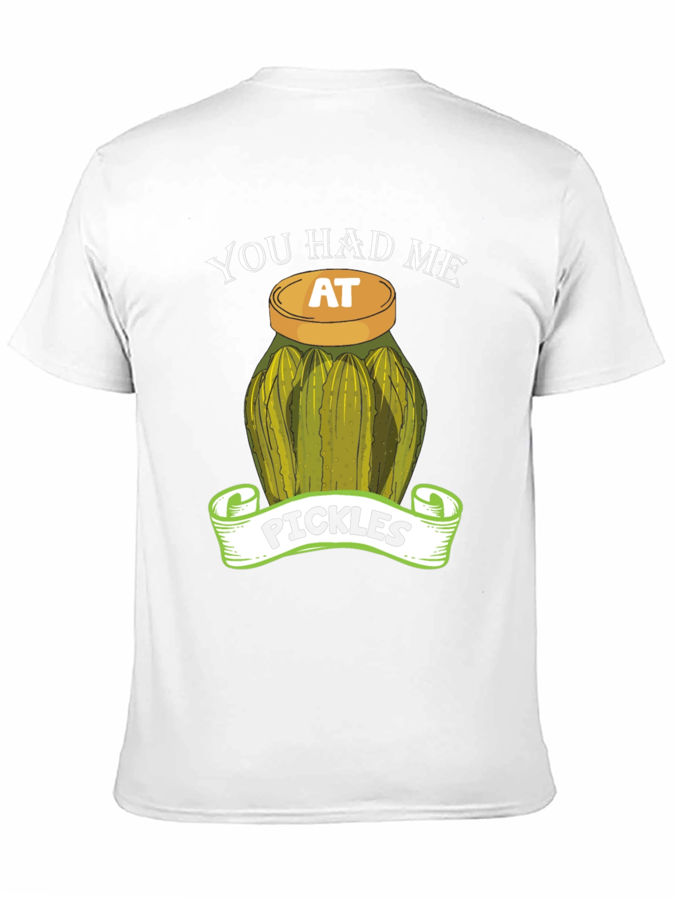 Black You Had Me At Pickles T-Shirt view 11