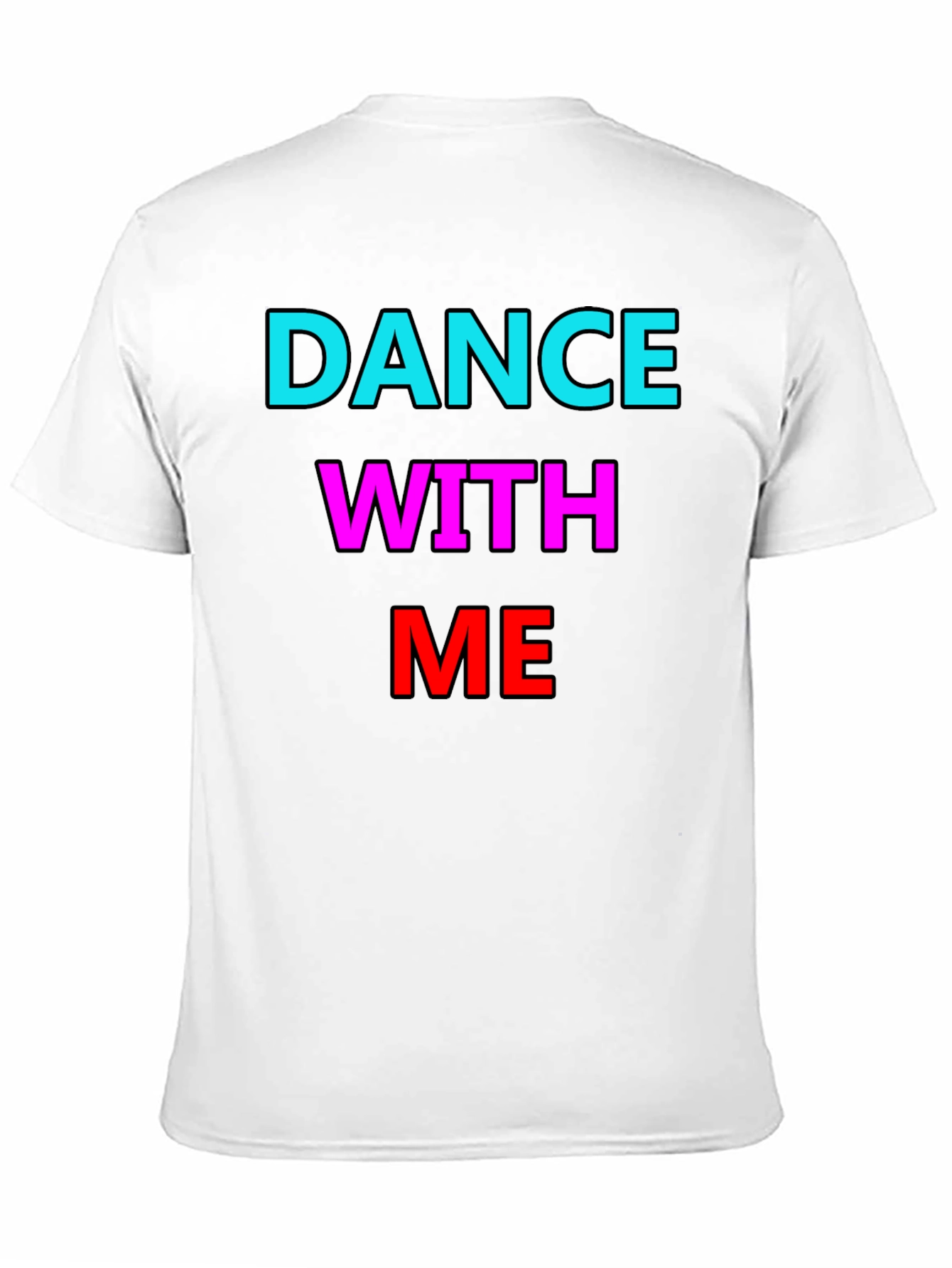 Black Dance With Me Graphic Tee - Bold Statement Shirt view 11
