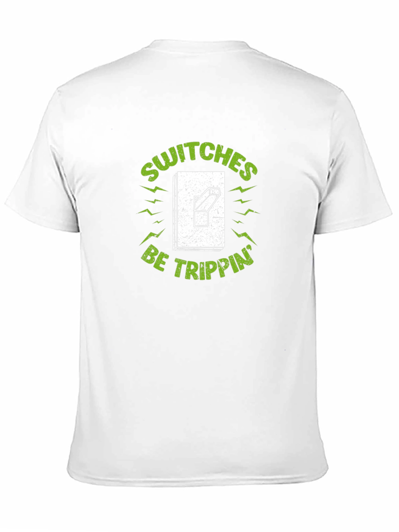 Black Switches Be Trippin' Graphic Tee - Black view 11