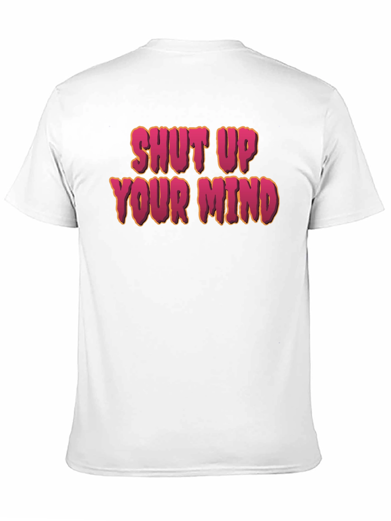 Black Shut Up Your Mind Graphic Tee - Unisex view 11