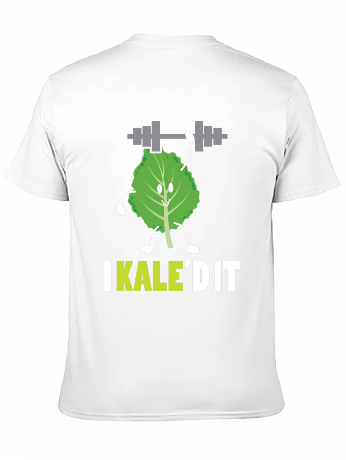 Black I Kale'd It Funny Workout T-Shirt  view 11