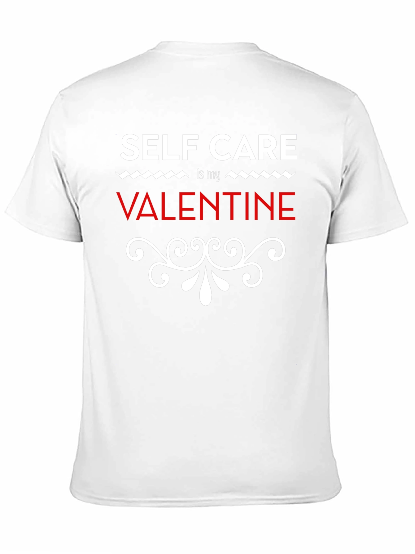 Black Self Care is My Valentine T-Shirt view 11
