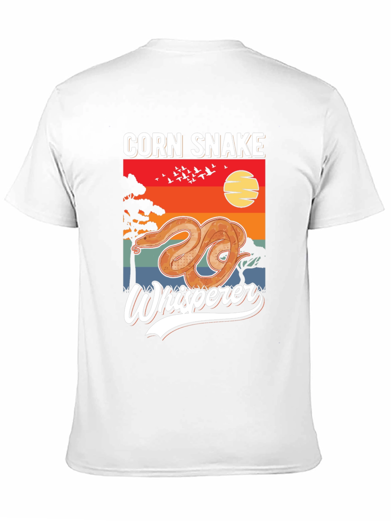 Black Corn Snake Whisperer Black T-Shirt view 11