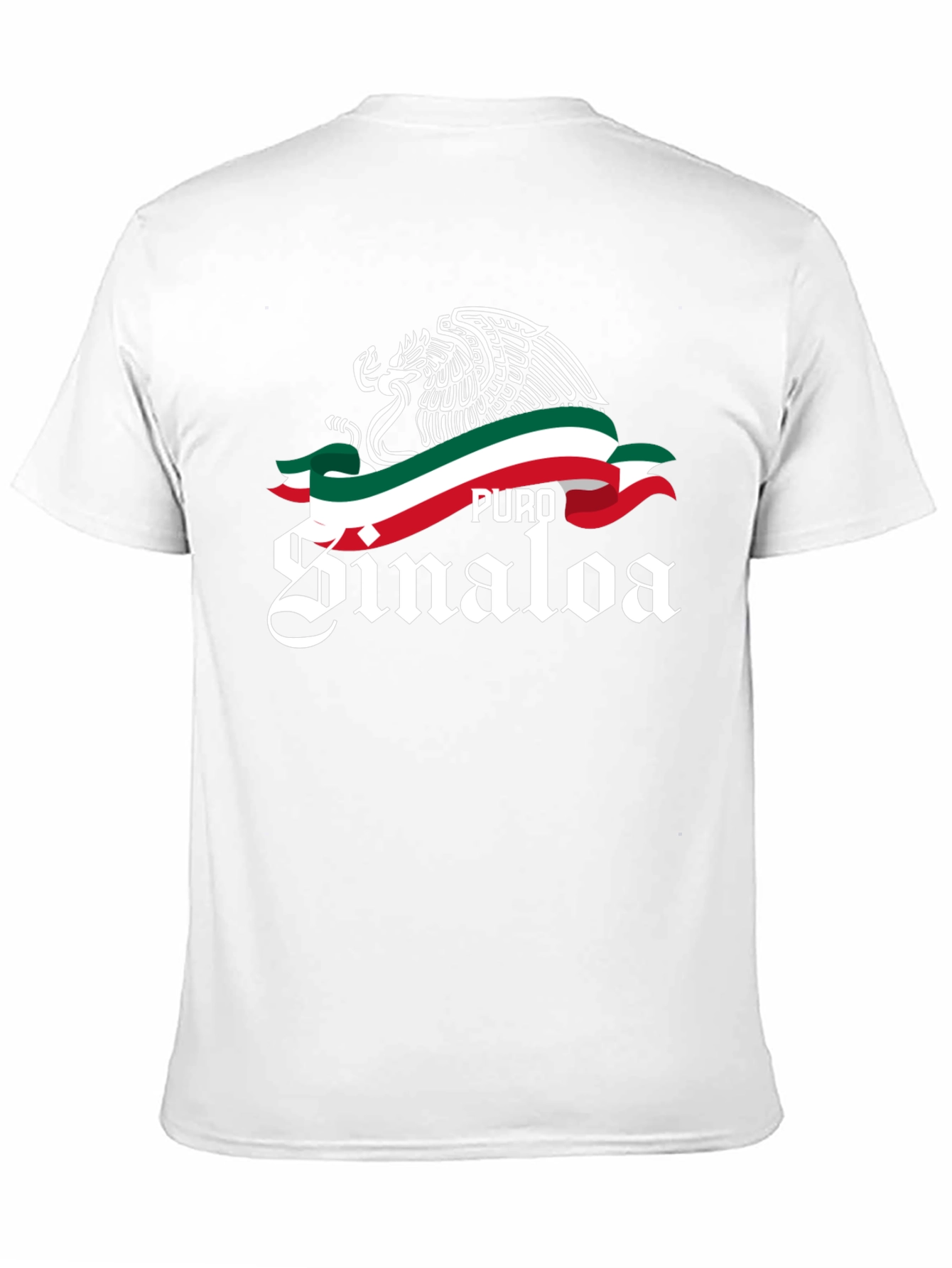 Puro Sinaloa Eagle Graphic T-Shirt - 11