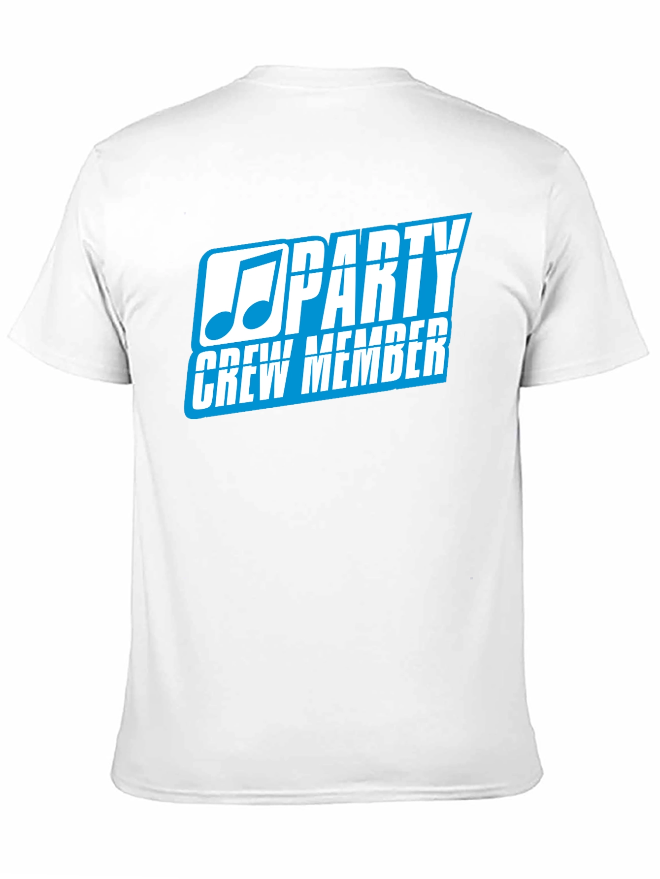 Black Party Crew Member Black T-Shirt view 11