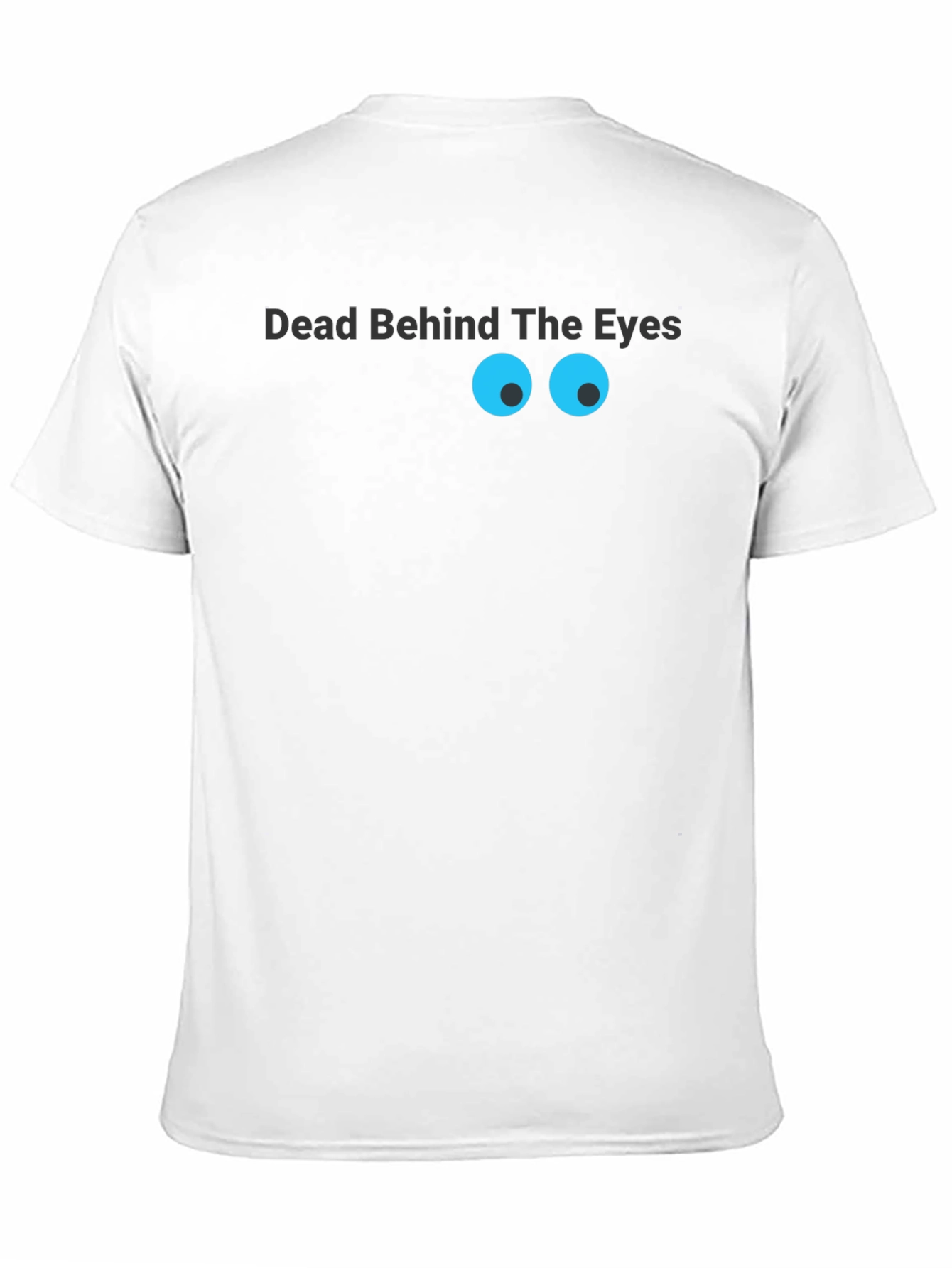 Black Dead Behind The Eyes Graphic T-Shirt view 11