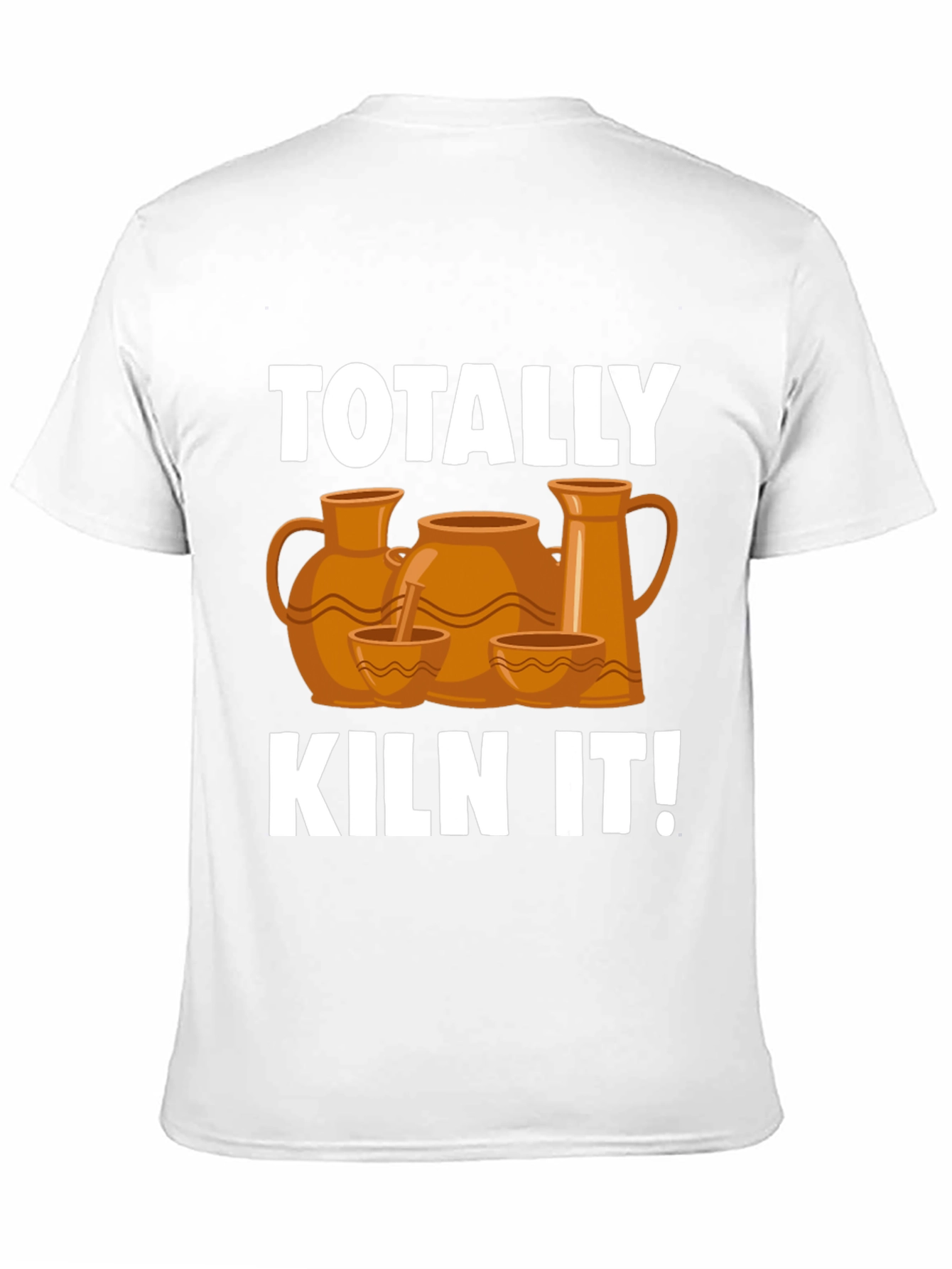 Black Totally Kiln It! Pottery T-Shirt view 11