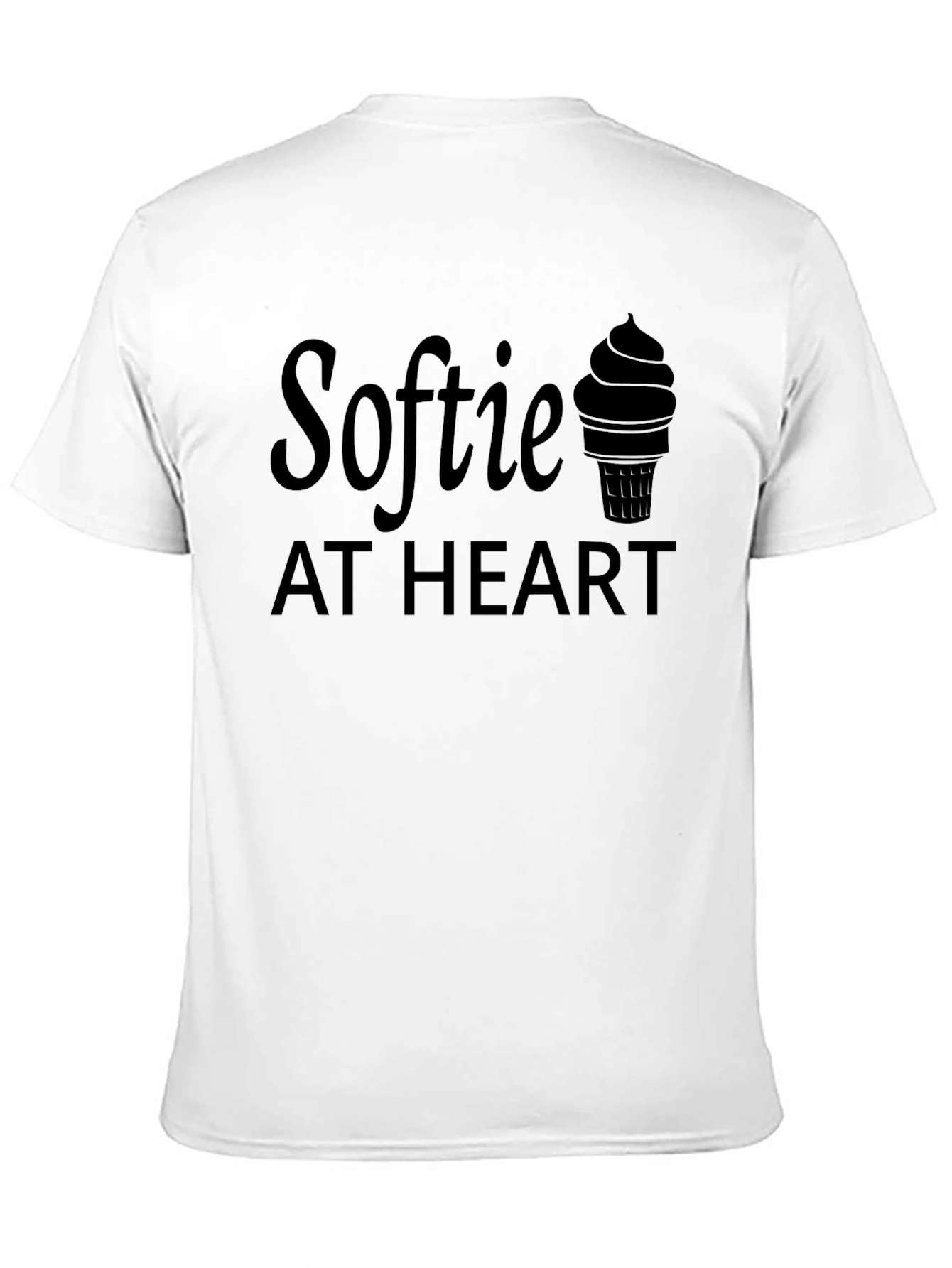 Black Softie at Heart Graphic T-Shirt - Black view 11
