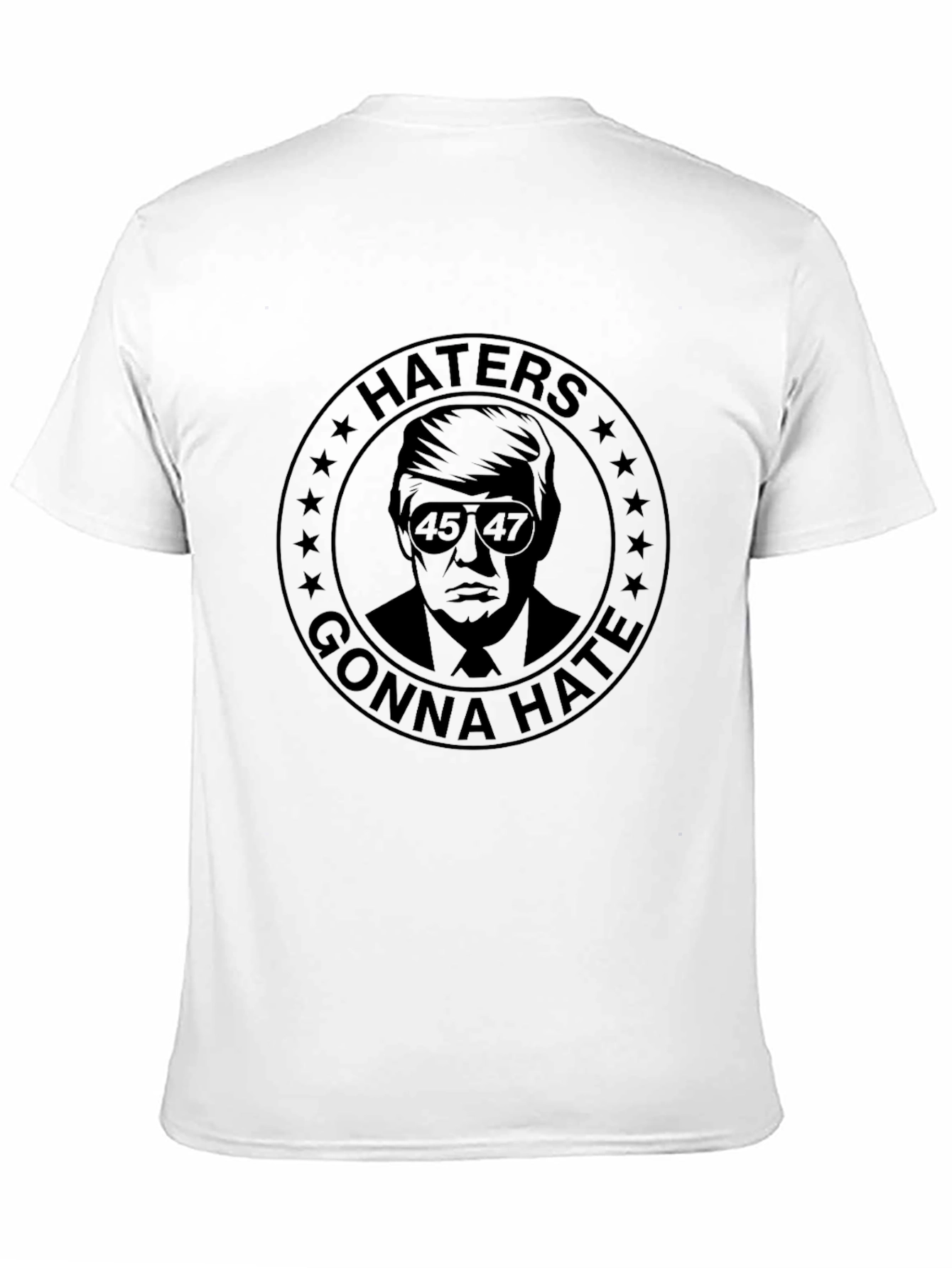 Black Haters Gonna Hate Trump T-Shirt view 11