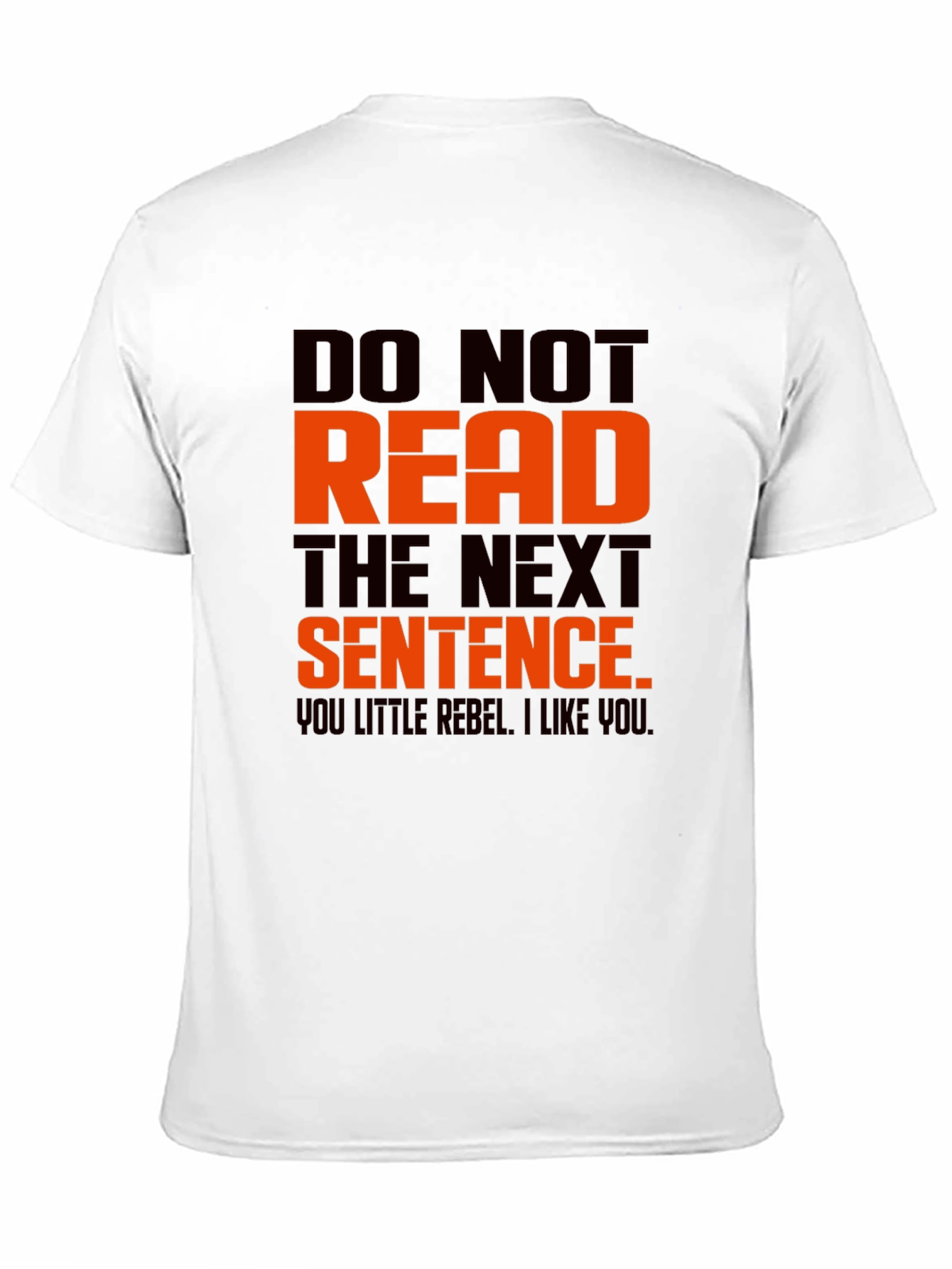 Black Rebel Text Graphic Tee view 11