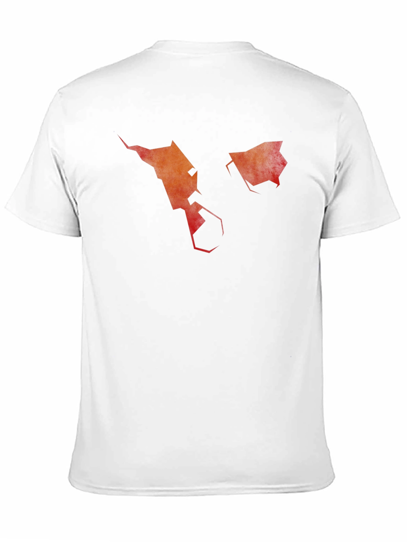 Black Abstract Graphic Black T-Shirt view 11