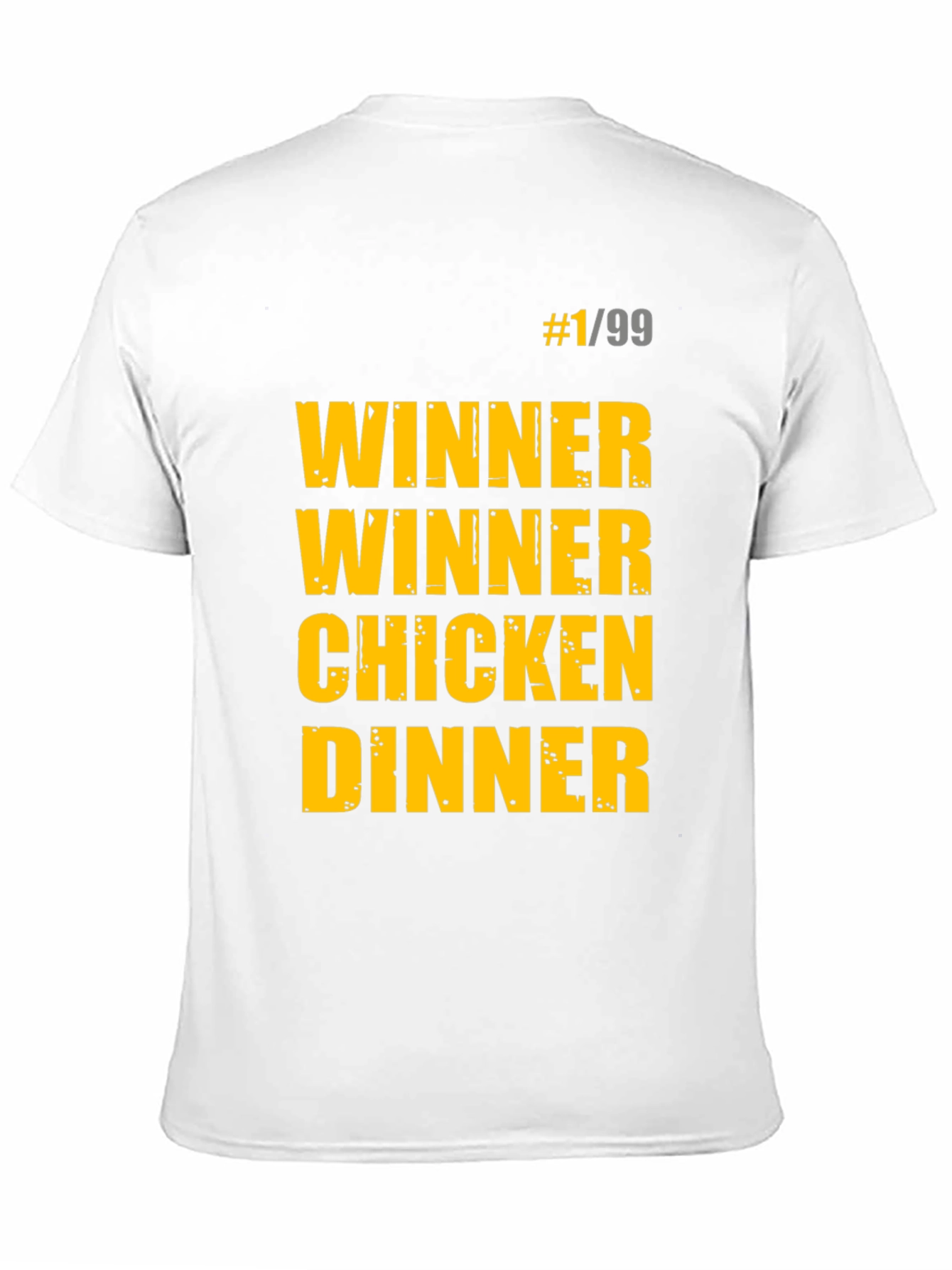 Black Winner Winner Chicken Dinner Black T-Shirt view 11