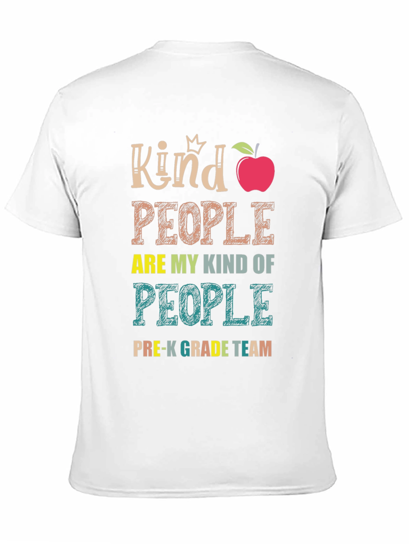 Black Kind People Pre-K Grade Team Teacher T-Shirt view 11