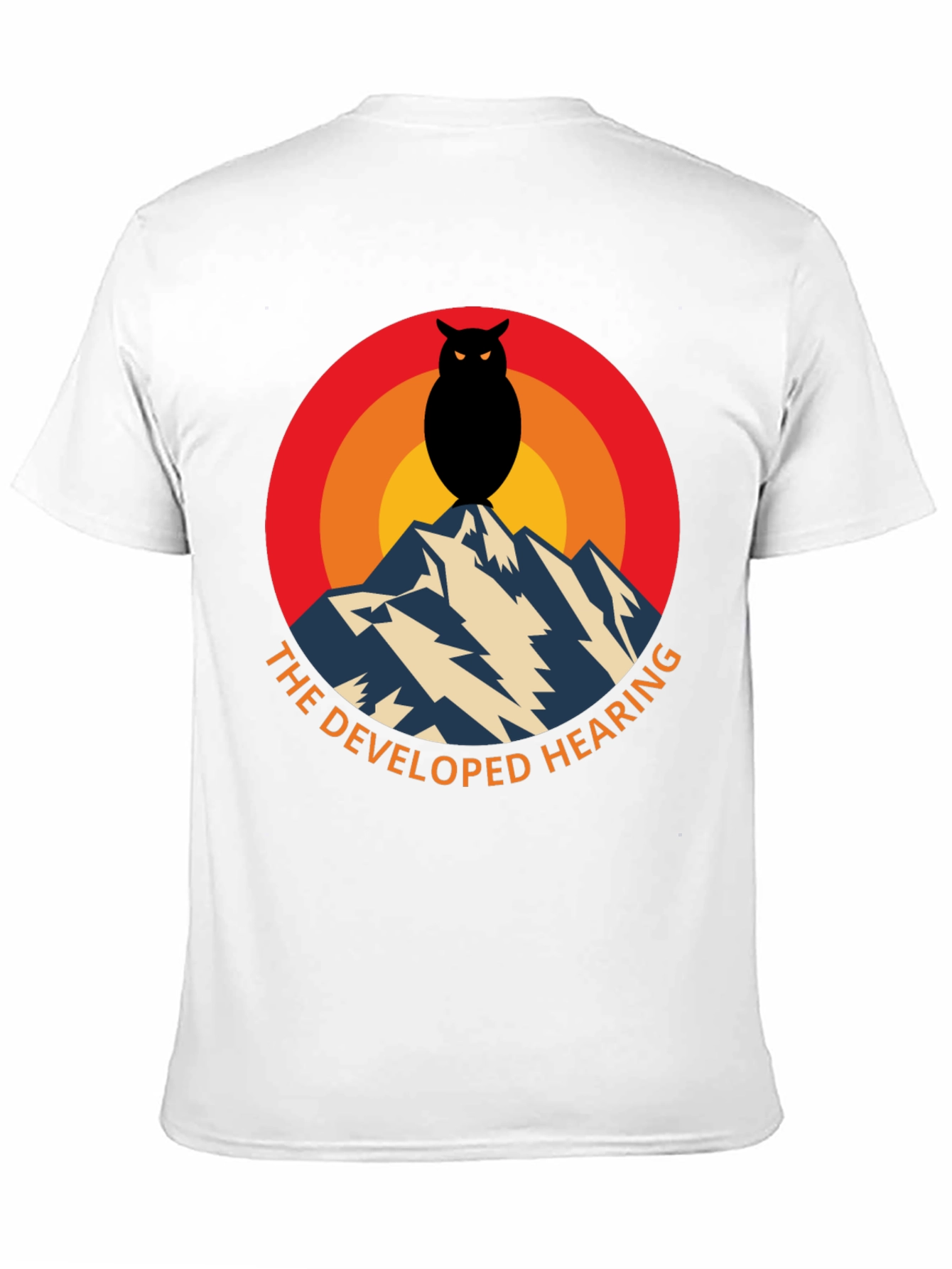 Black The Developed Hearing Owl Graphic Tee view 11