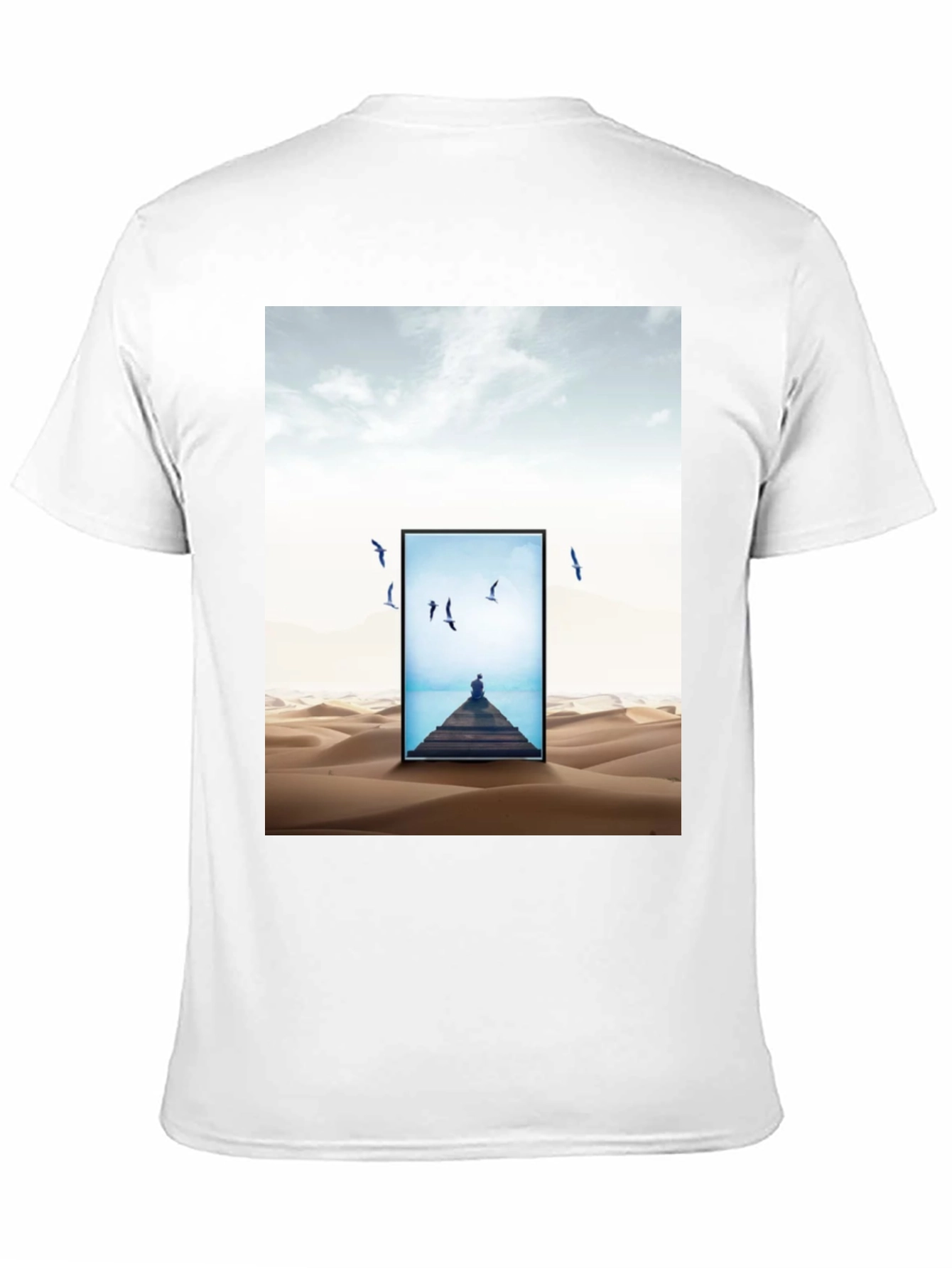 Black Desert Dreamscape Graphic Tee - Black Cotton Blend view 11