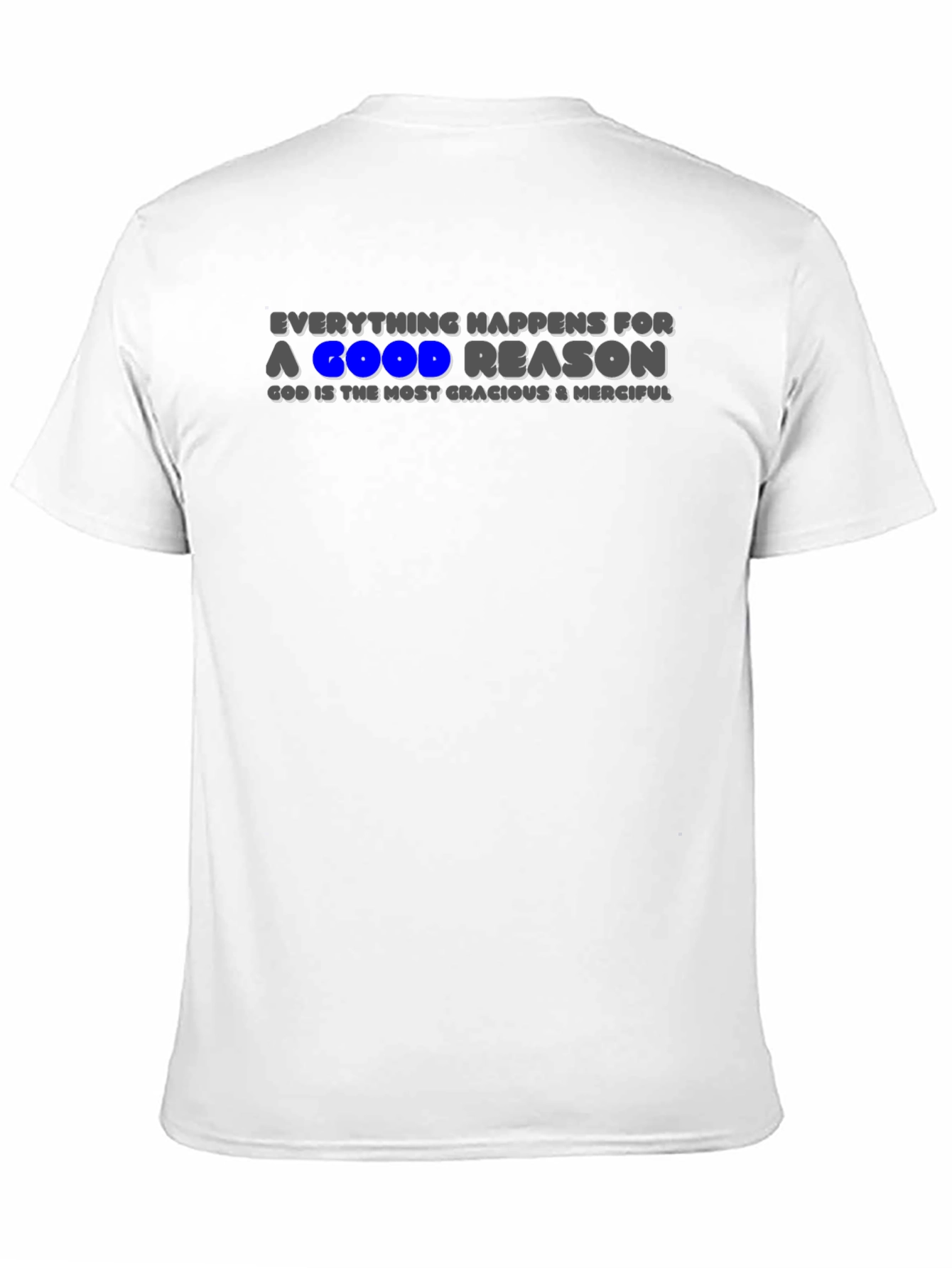 Black Faith Inspired T-Shirt - Good Reason Design view 11