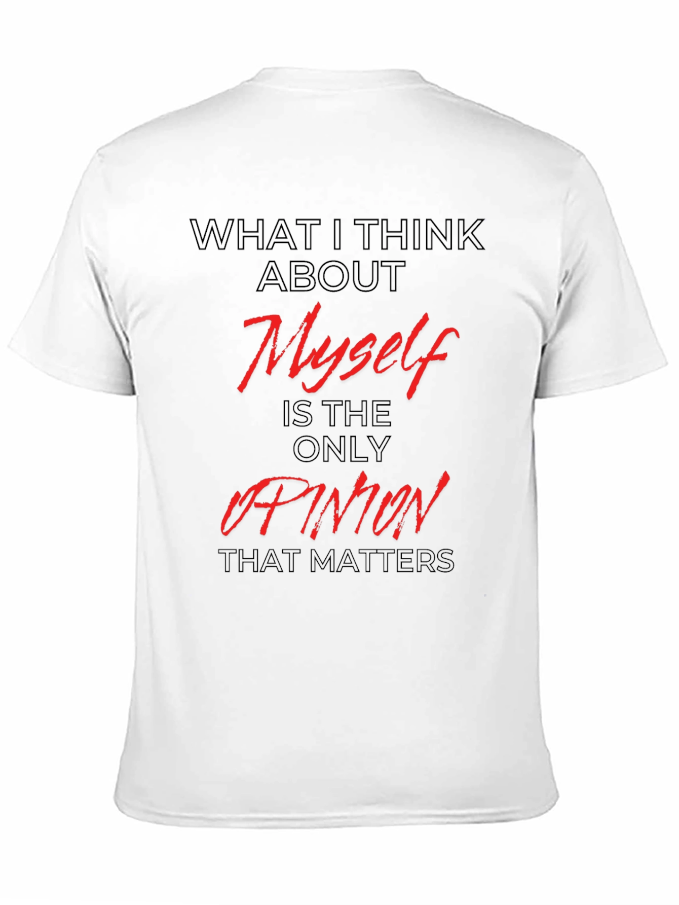 My Opinion Matters Graphic Tee - Black - 11