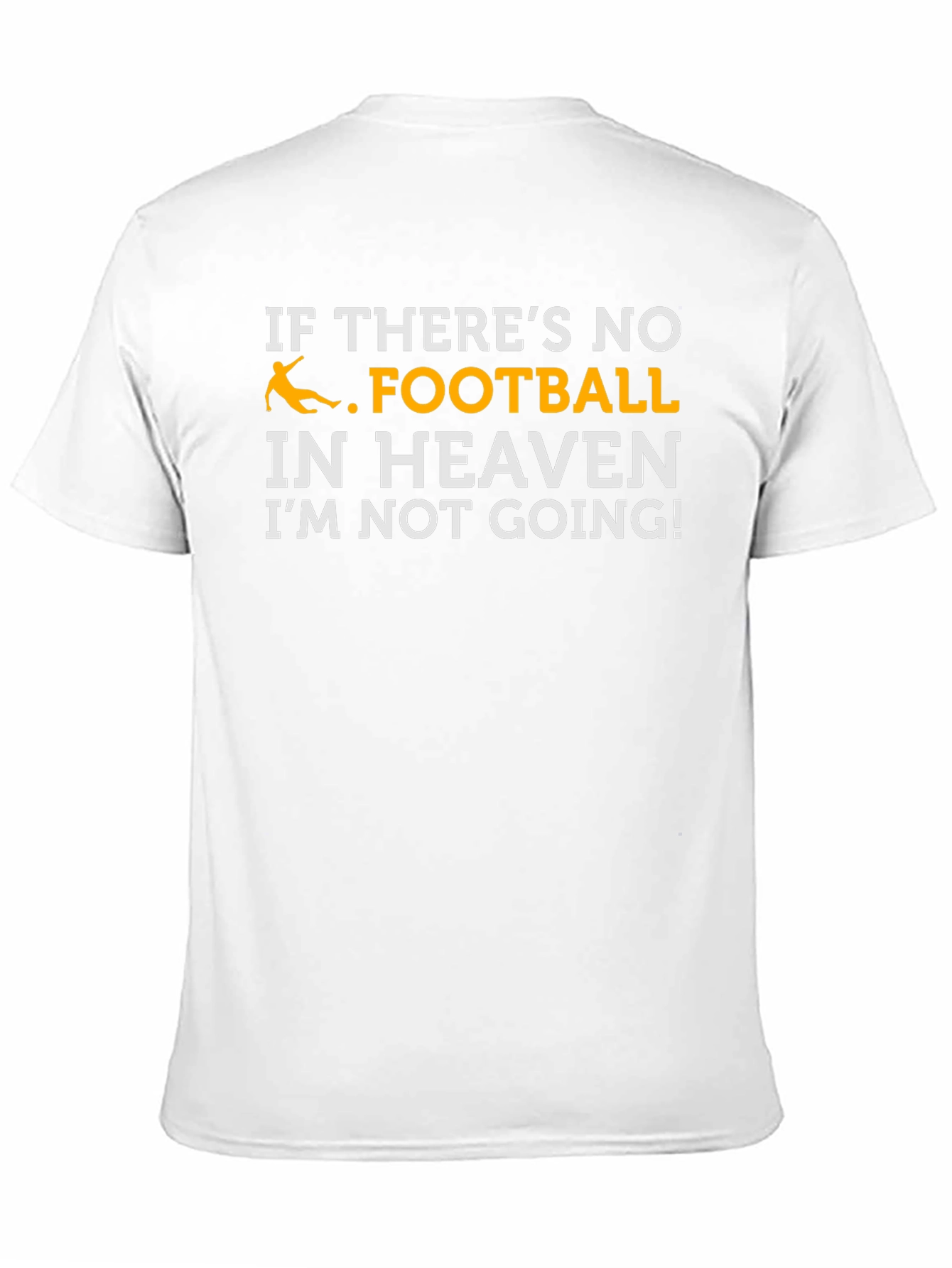Black Football Heaven T-Shirt view 11