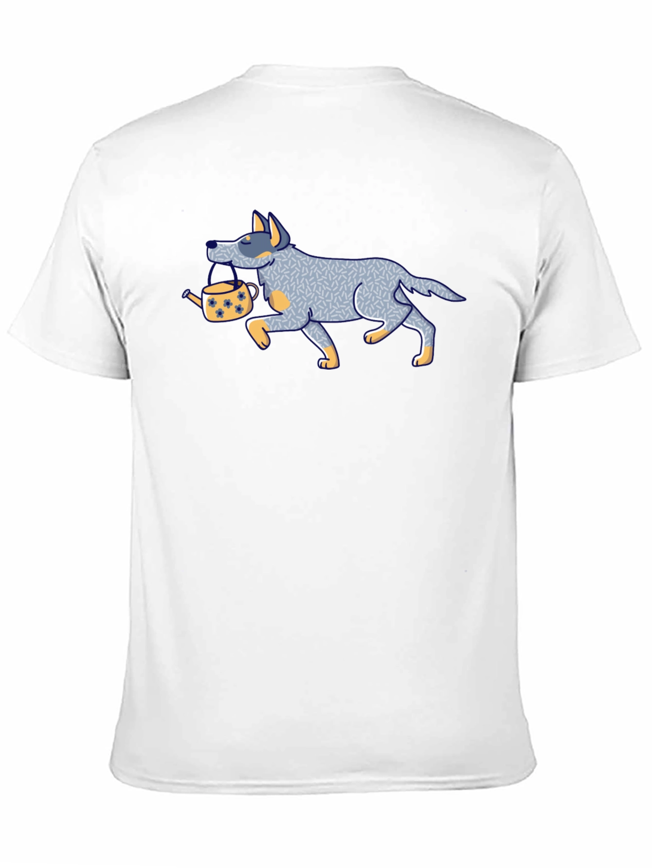 Dog with Teapot Graphic Tee - 11