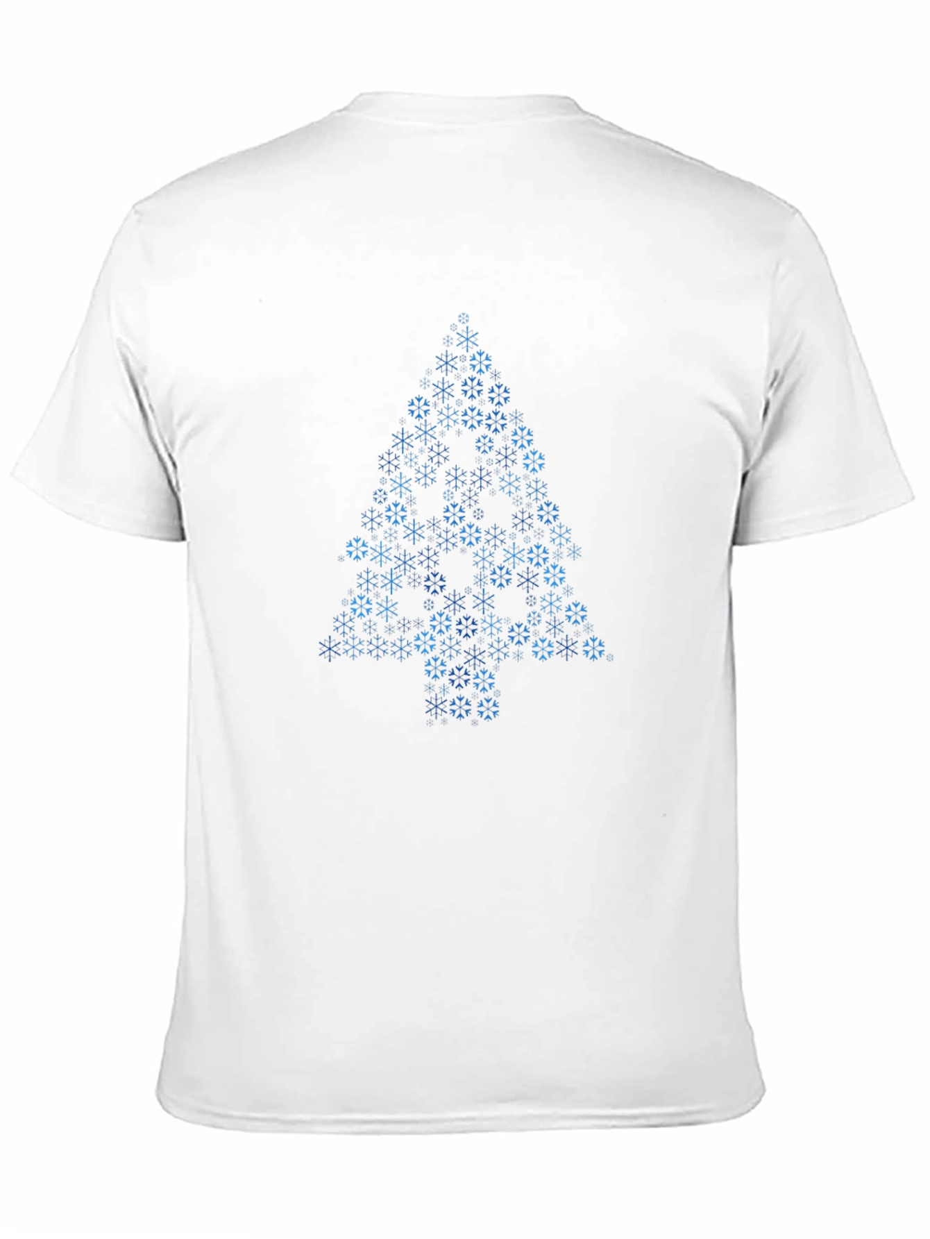 Snowflake Christmas Tree Graphic Tee - 11