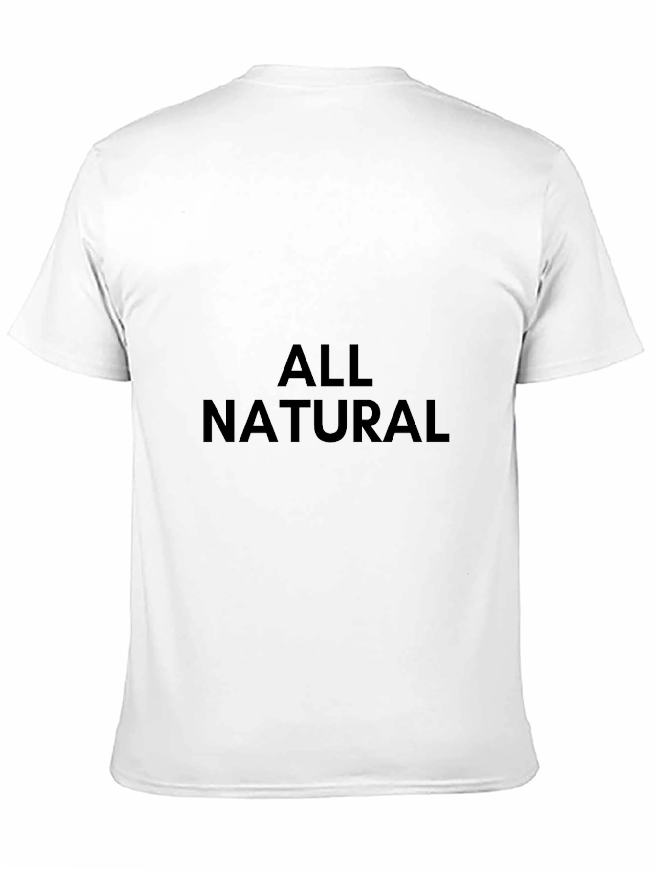 Black All Natural Black T-Shirt view 11