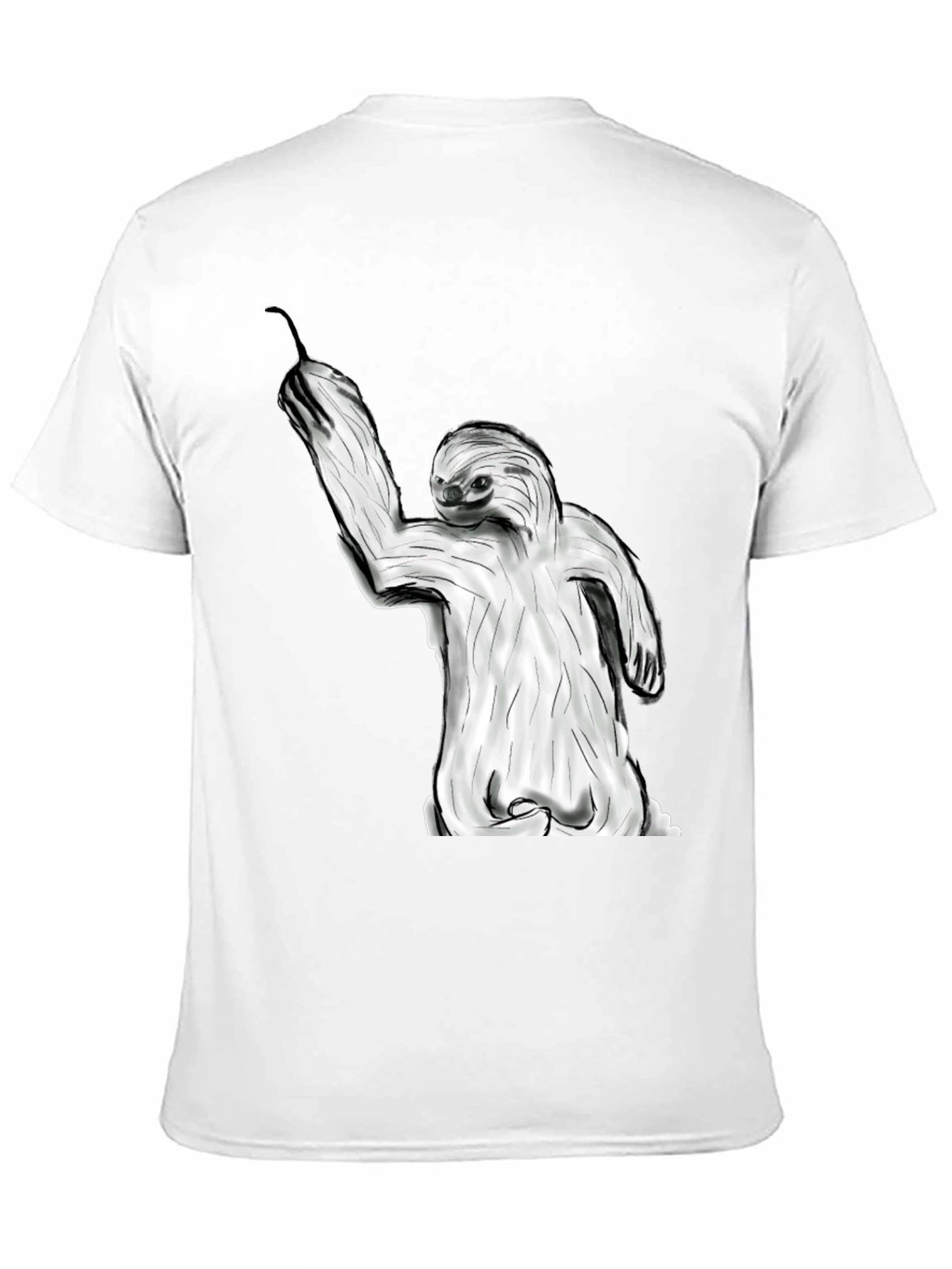 Black Sloth Graphic Tee - Relaxed Style view 11
