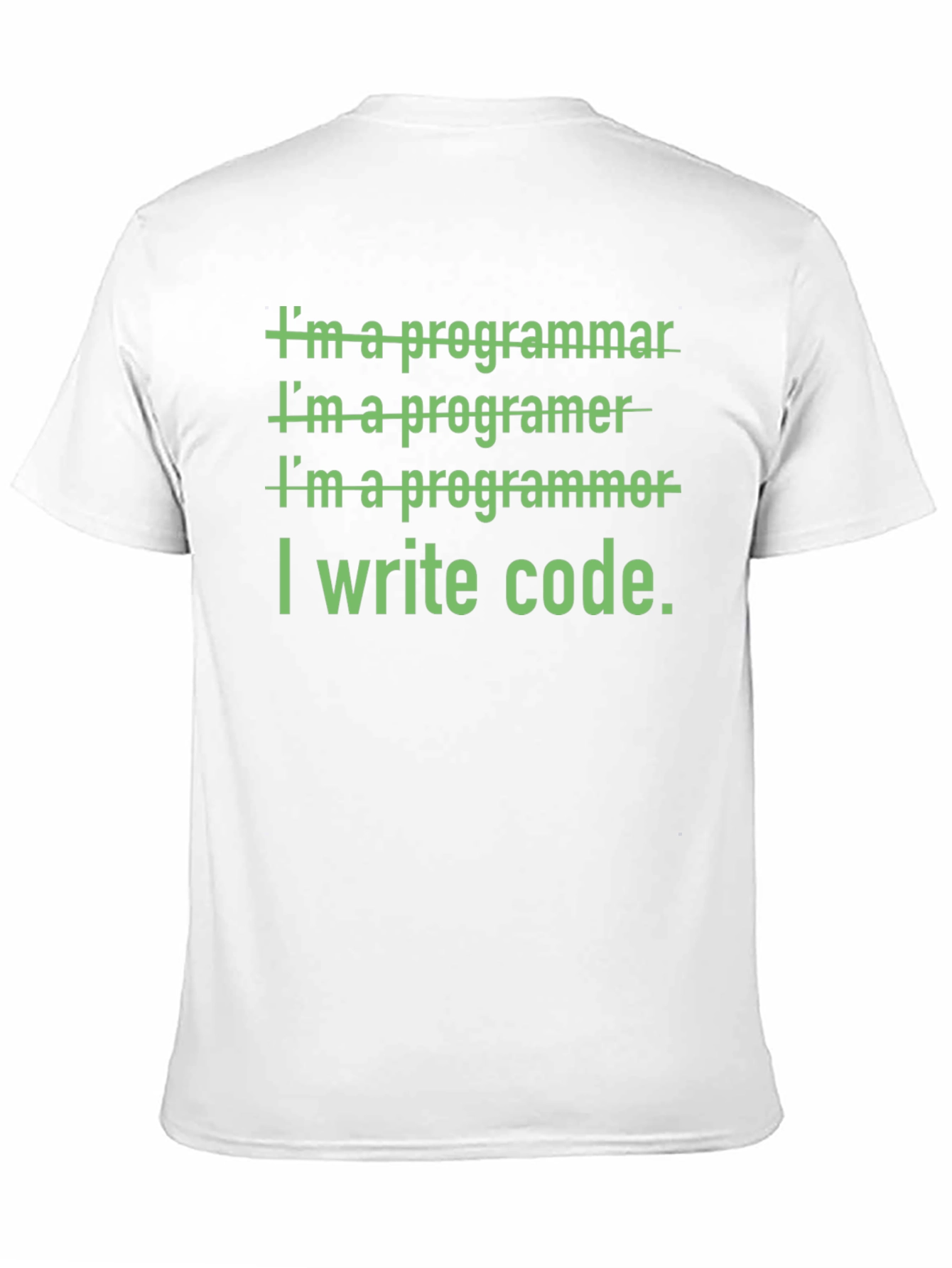 Black I Write Code T-Shirt - Programmer Humor view 11