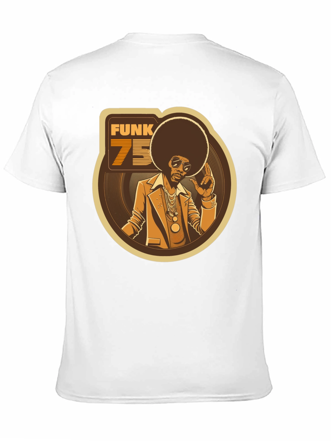 Black Funk 75 Graphic Tee - Retro Style view 11