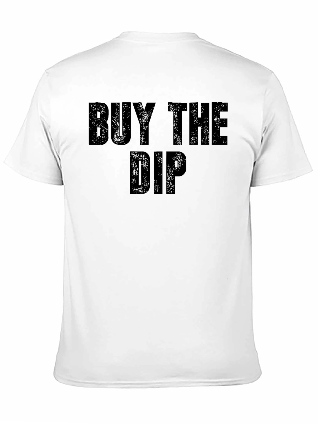 Black Buy The Dip Black T-Shirt - Crypto Stock Market view 11