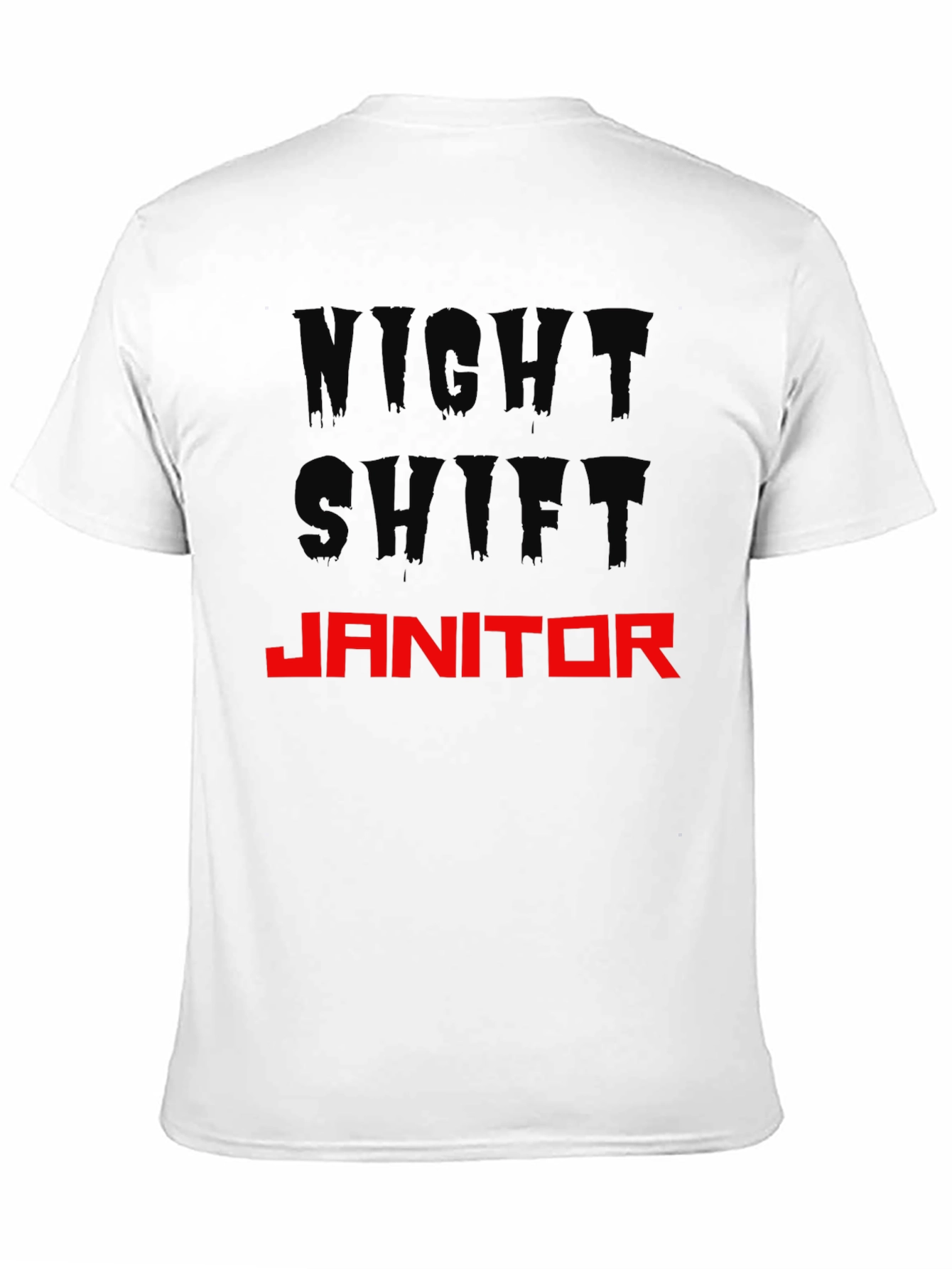 Night Shift Janitor Graphic T-Shirt - 11