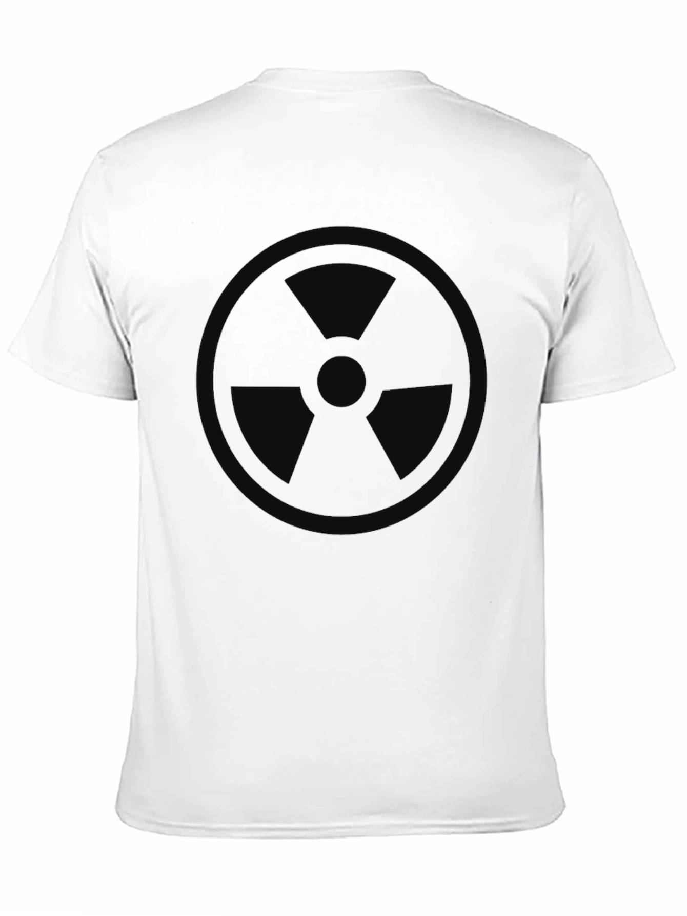 Black Radioactive Symbol Black T-Shirt view 11