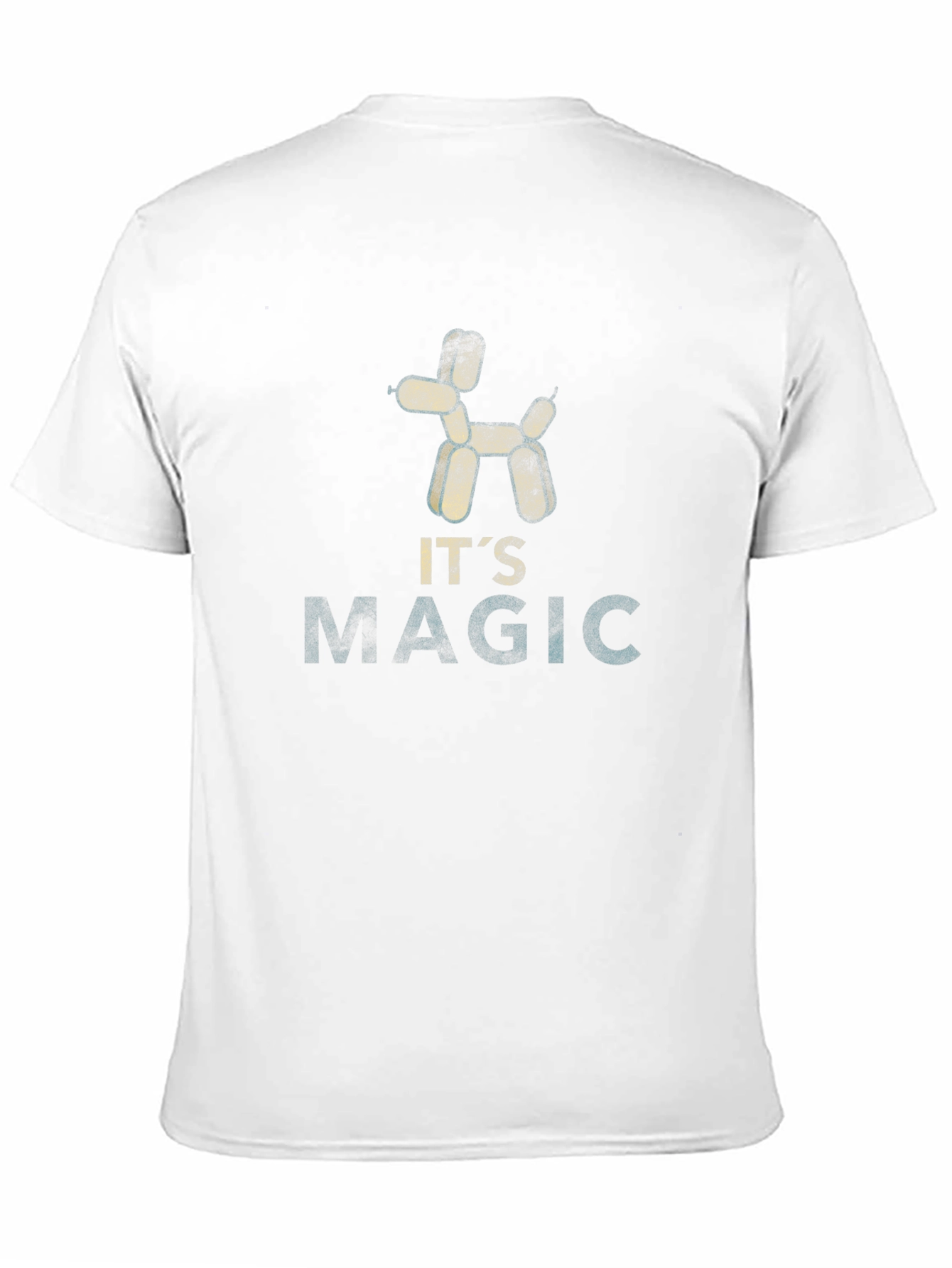 Black It's Magic Graphic Print Crew Neck T-Shirt view 11