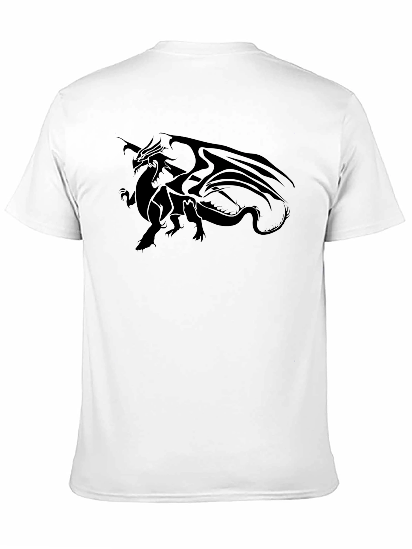 Black Dragon Graphic Black T-Shirt view 11